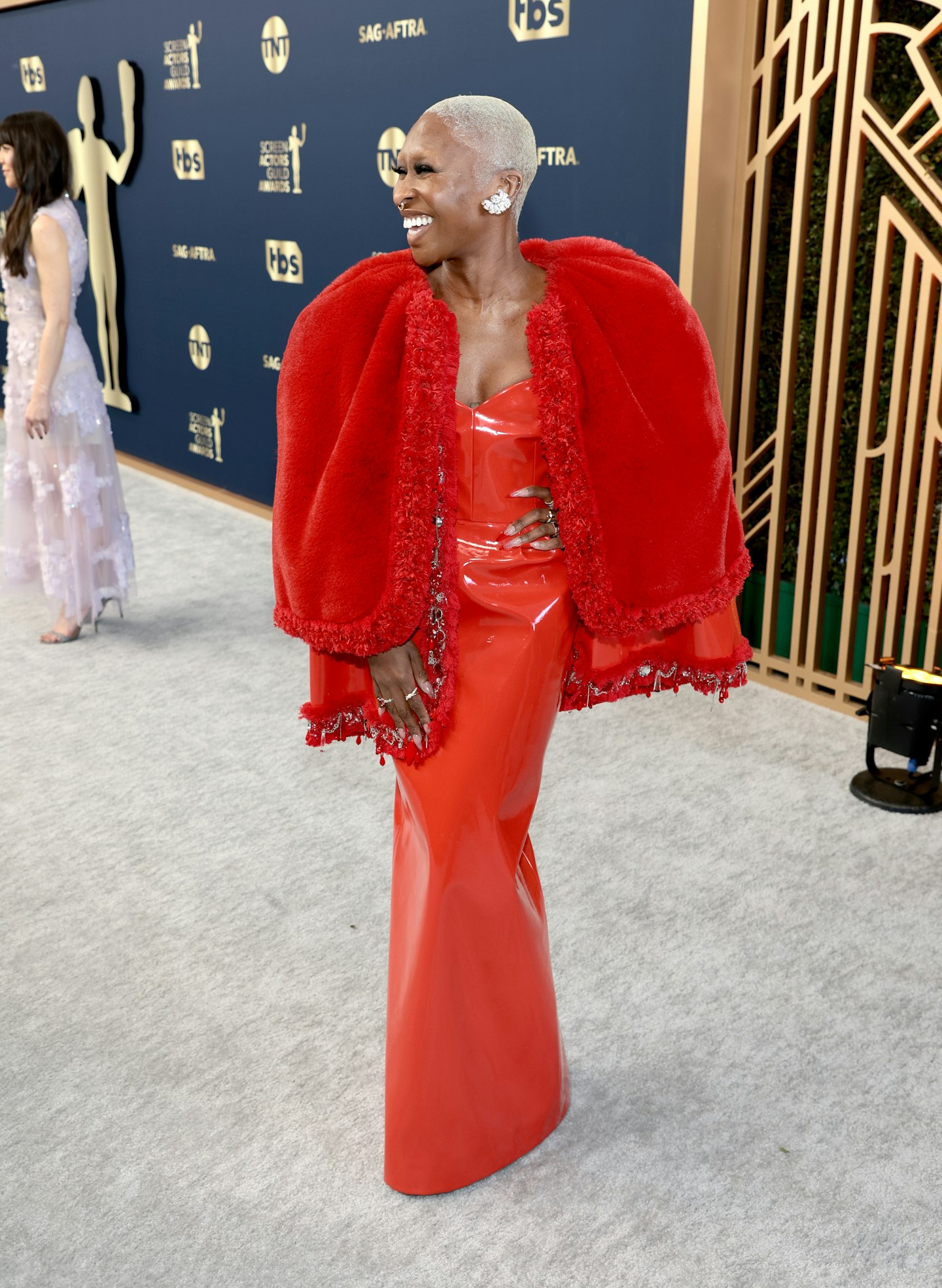 Cynthia Erivo wearing Louis Vuitton