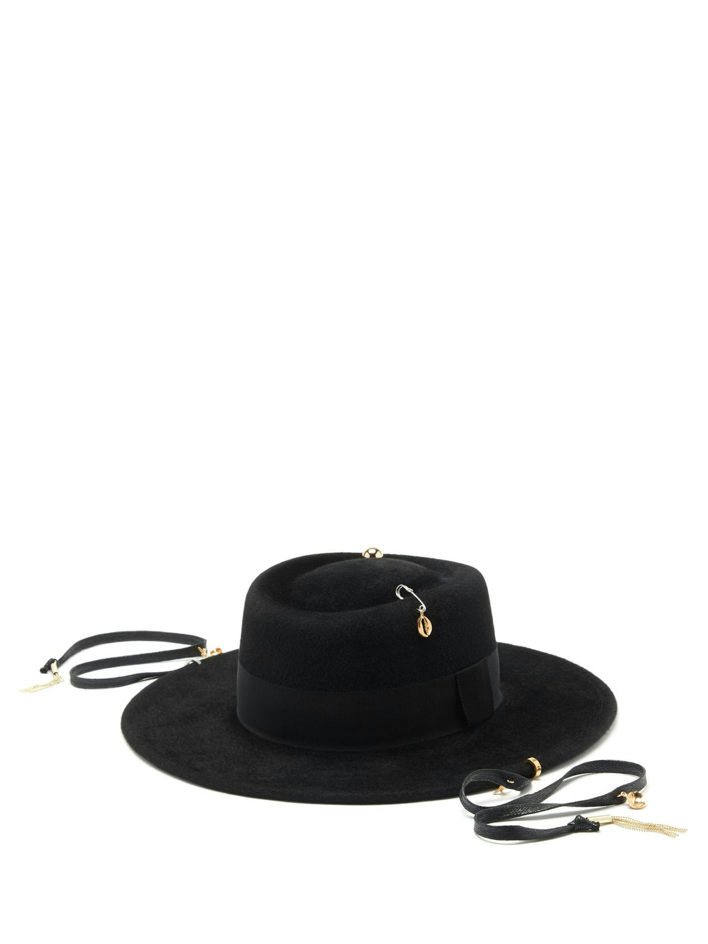 Ruslan Baginskiy, Safety-Pin Felt Hat, £285