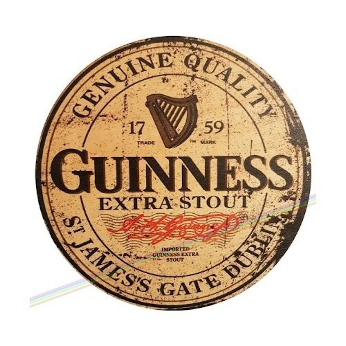 Vintage Guinness Wall Sign