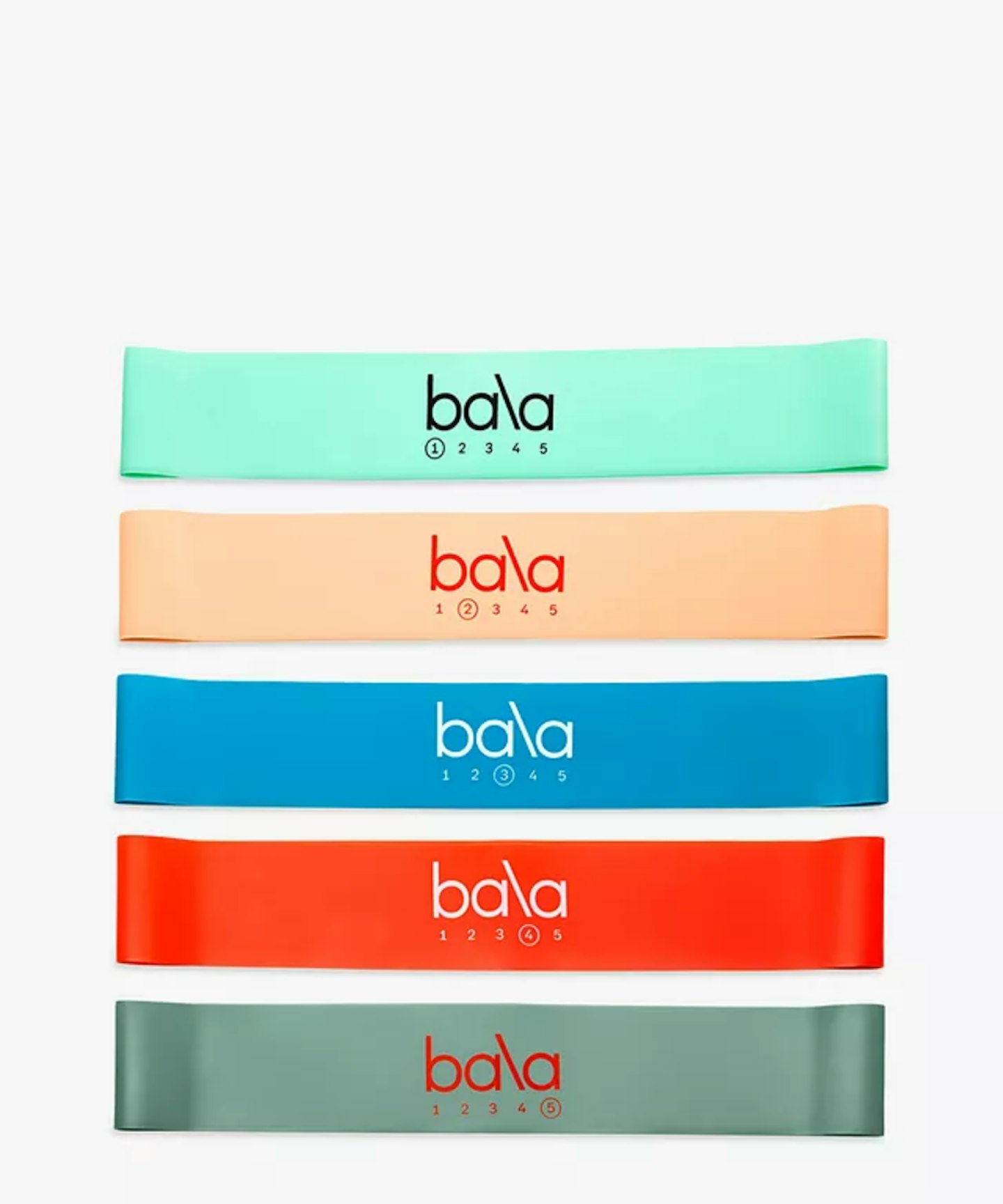 Bala Resistance Bands, Set of 5