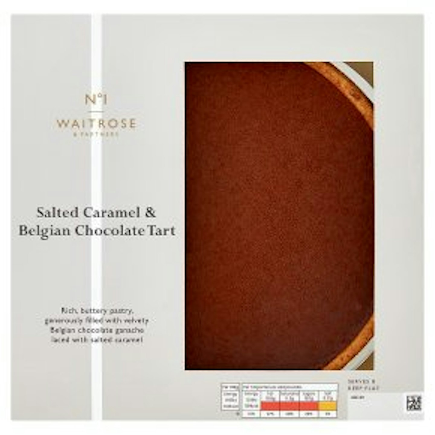 No.1 Salted Caramel & Chocolate Tart