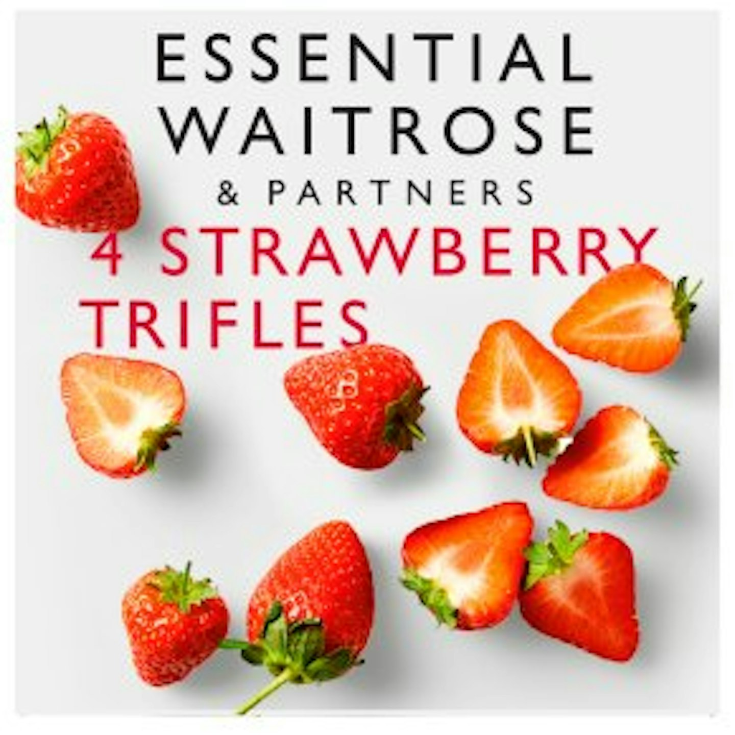 Waitrose Essential Strawberry Trifles