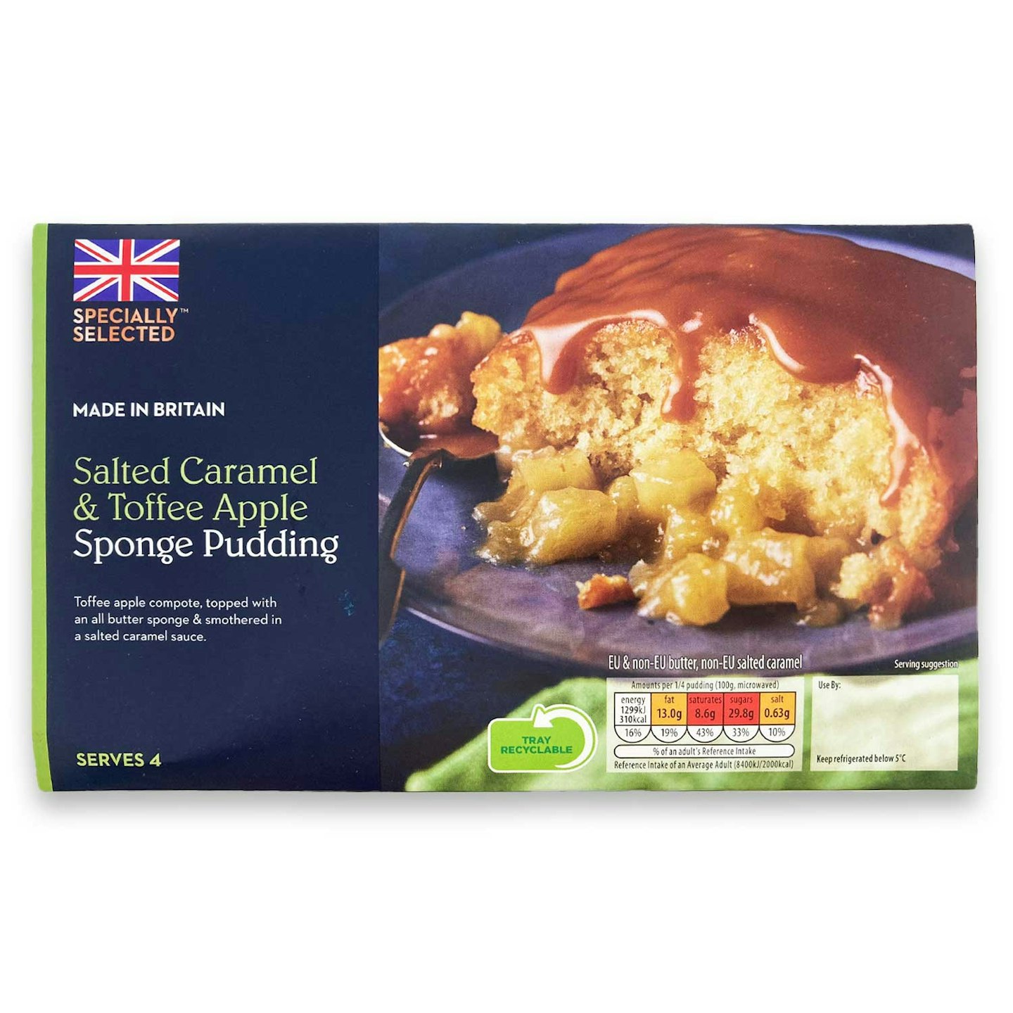Specially Selected Salted Caramel & Toffee Apple Pudding 400g