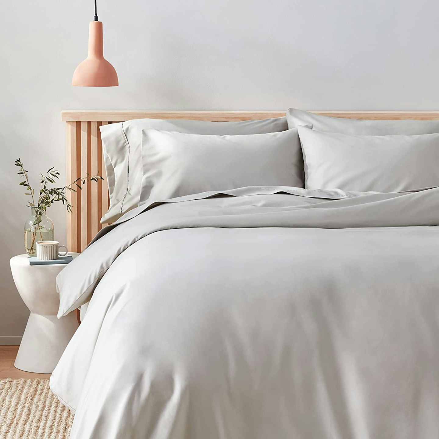 Amazon Aware 100% Organic Cotton 300 Thread Count Sateen Duvet Cover, £43.99