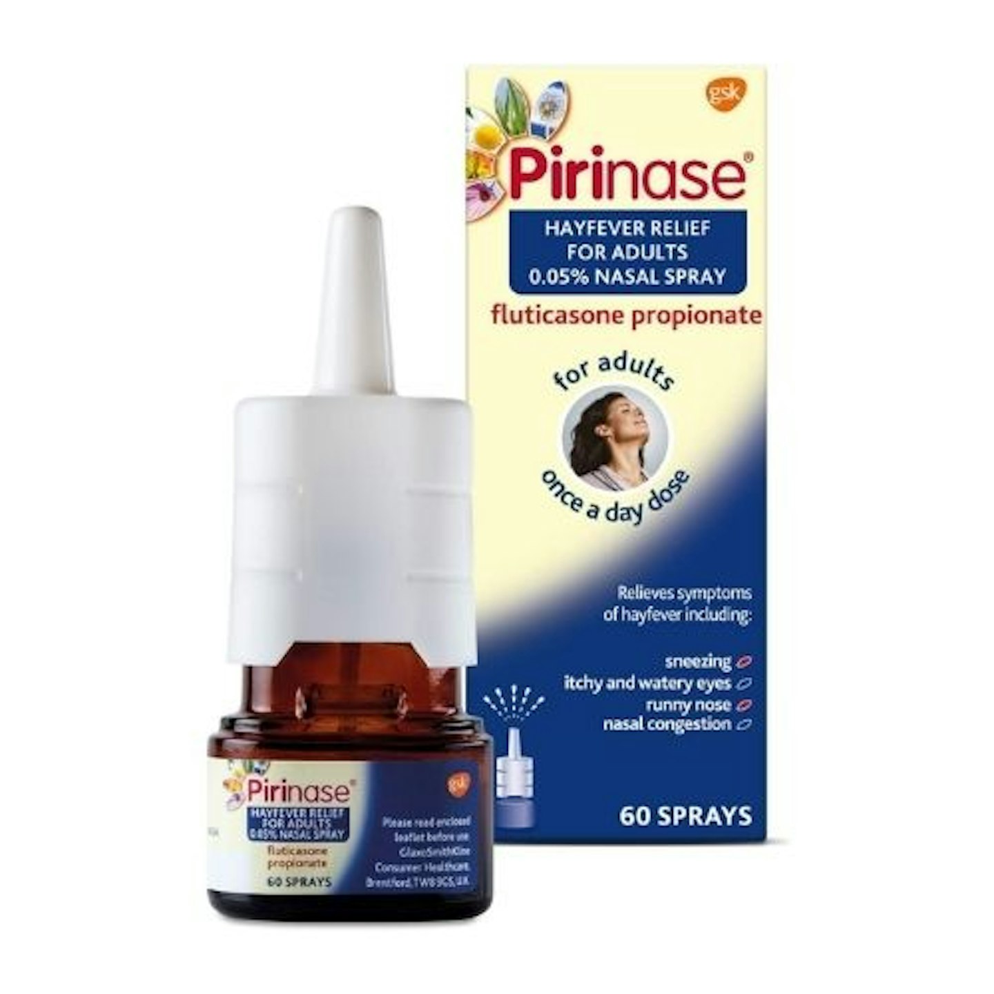 Pirinase Hayfever Relief Nasal Spray