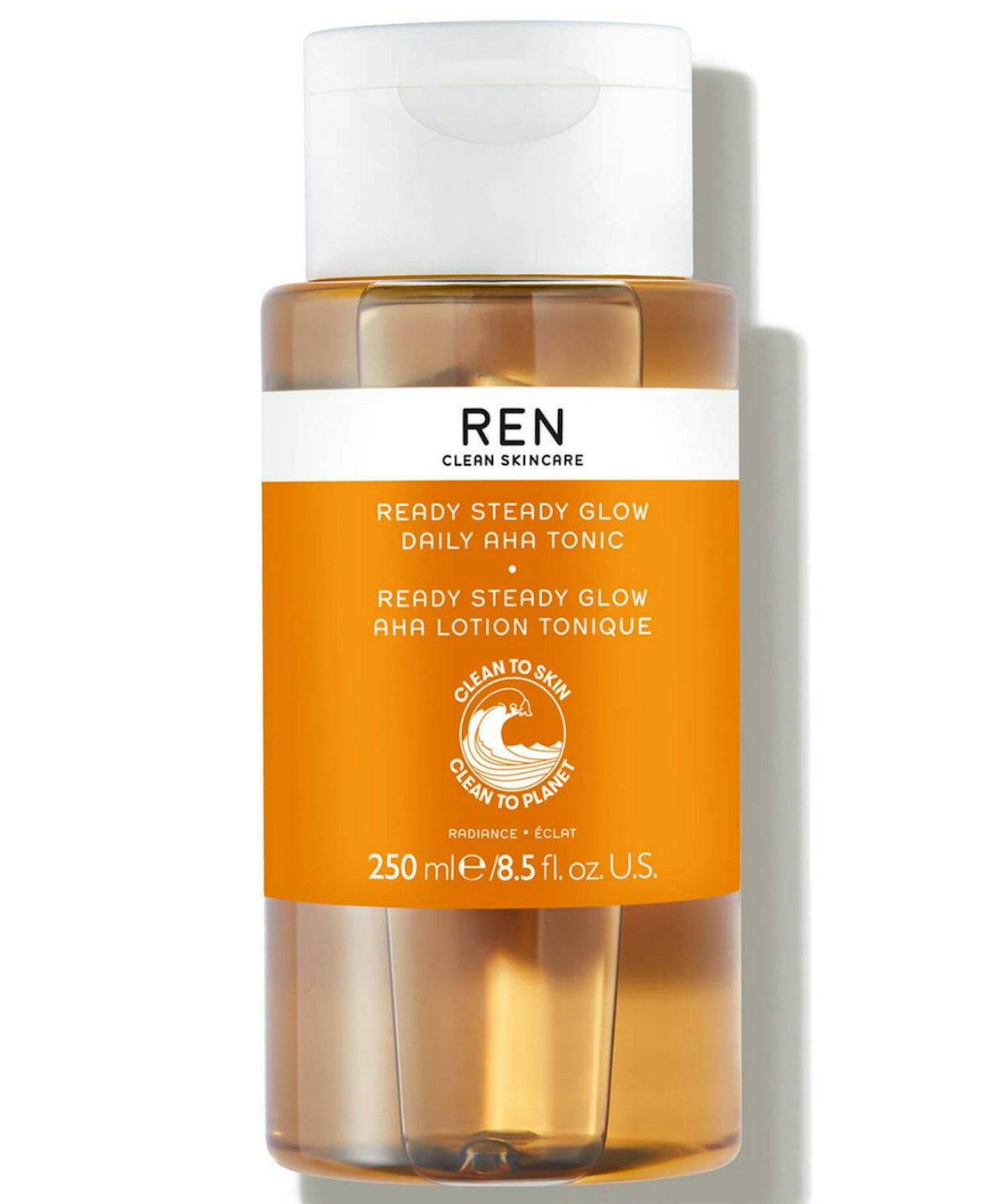 Ren Clean Skincare Ready Steady Glow Daily Aha Tonic 250ml