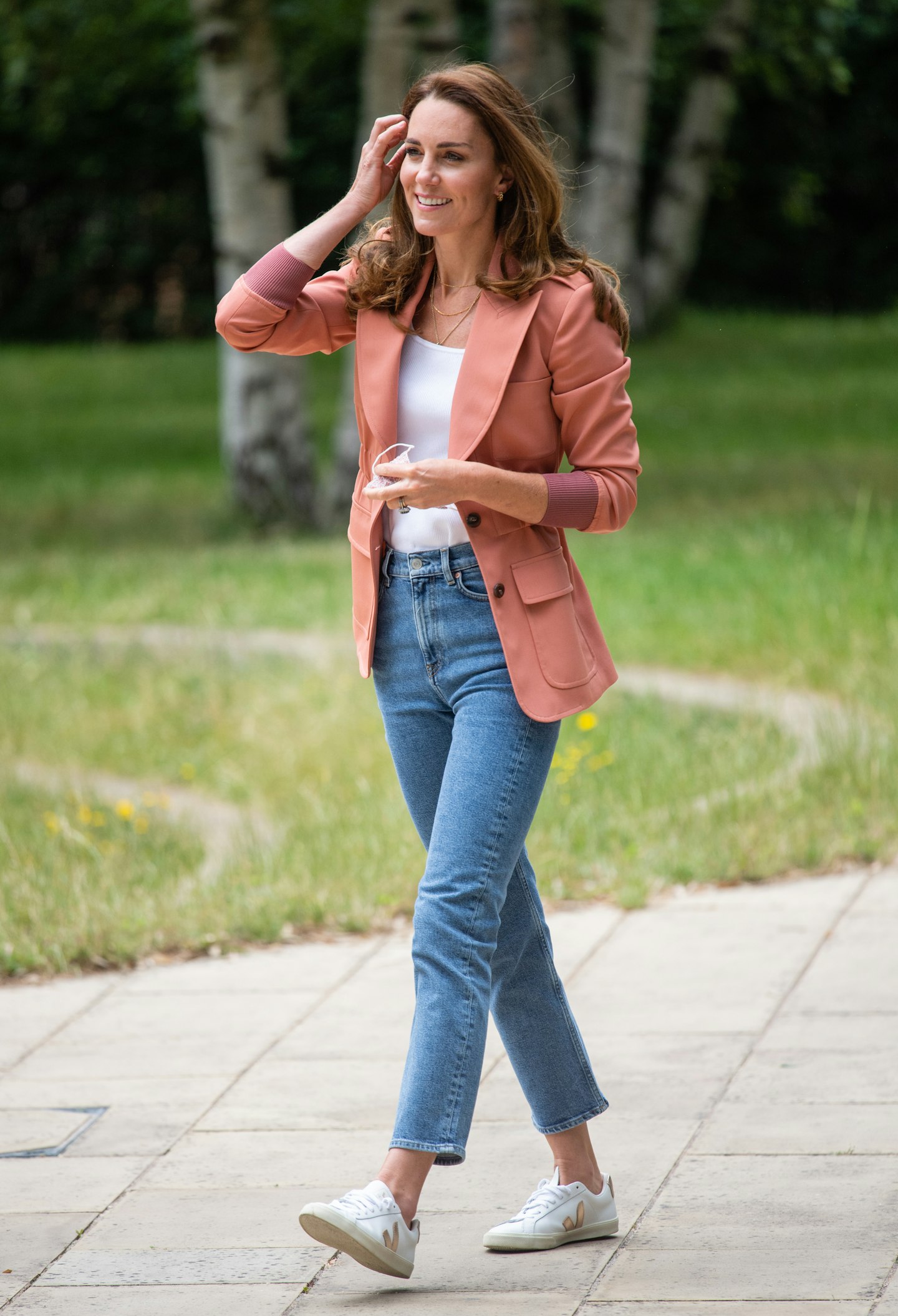 Kate Middleton wearing jeans from & Other Stories
