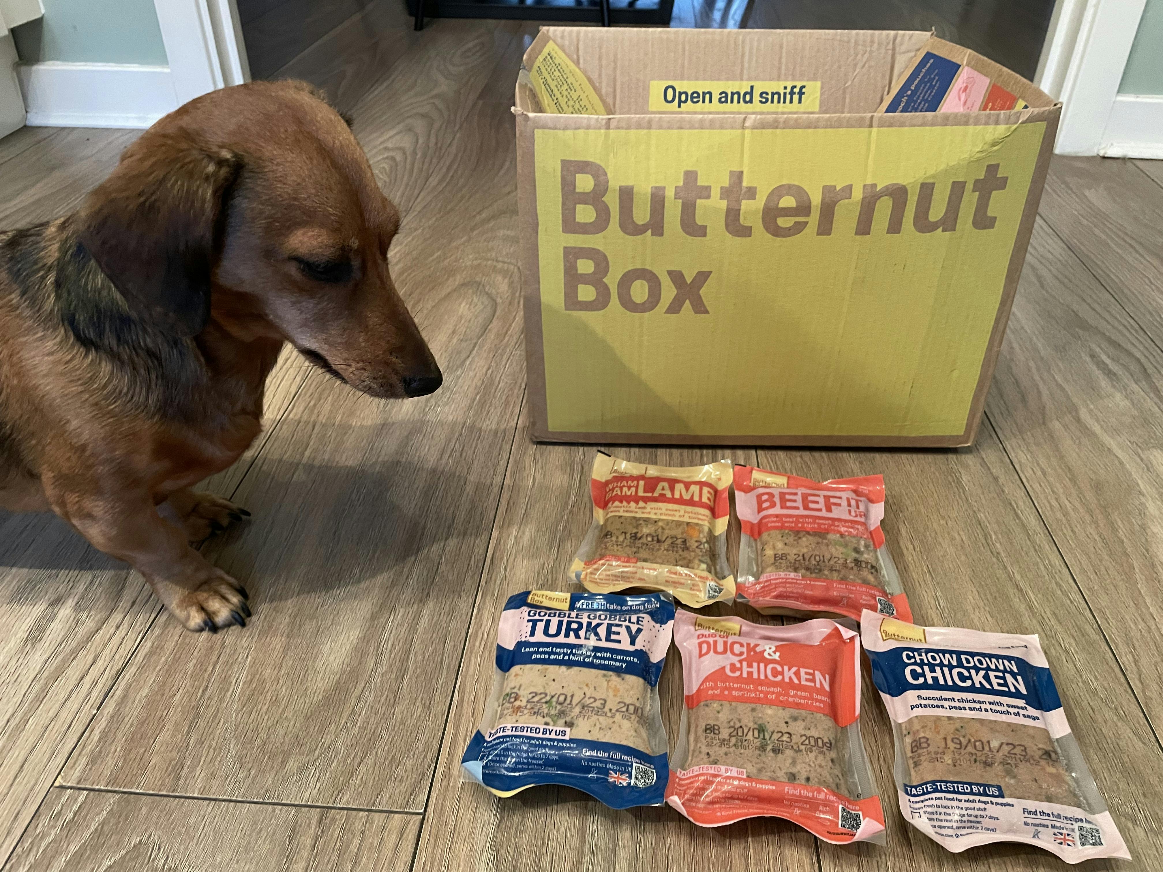 cost of butternut box dog food