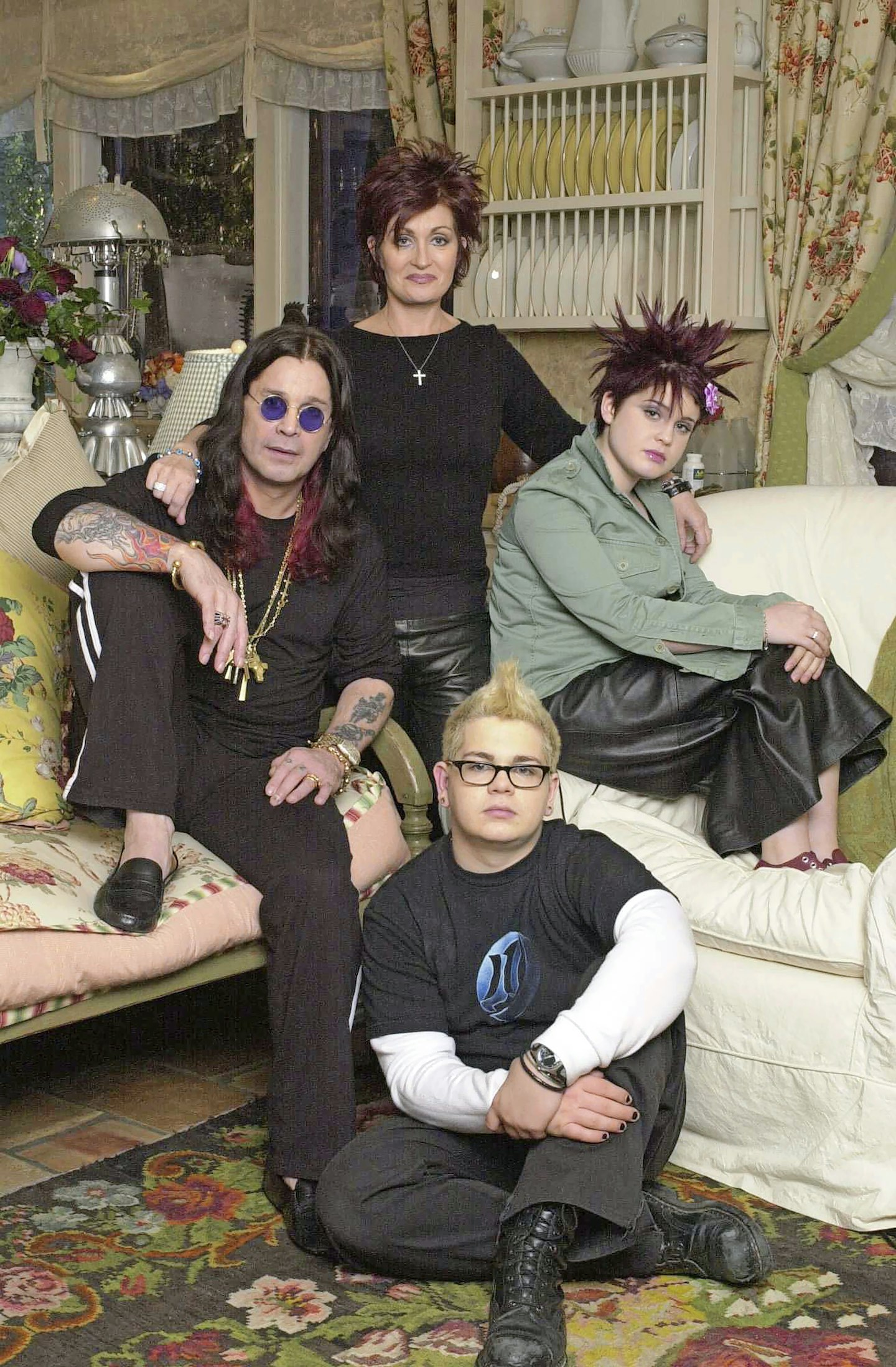 The Osbournes Ozzy Sharon Kelly Jack MTV