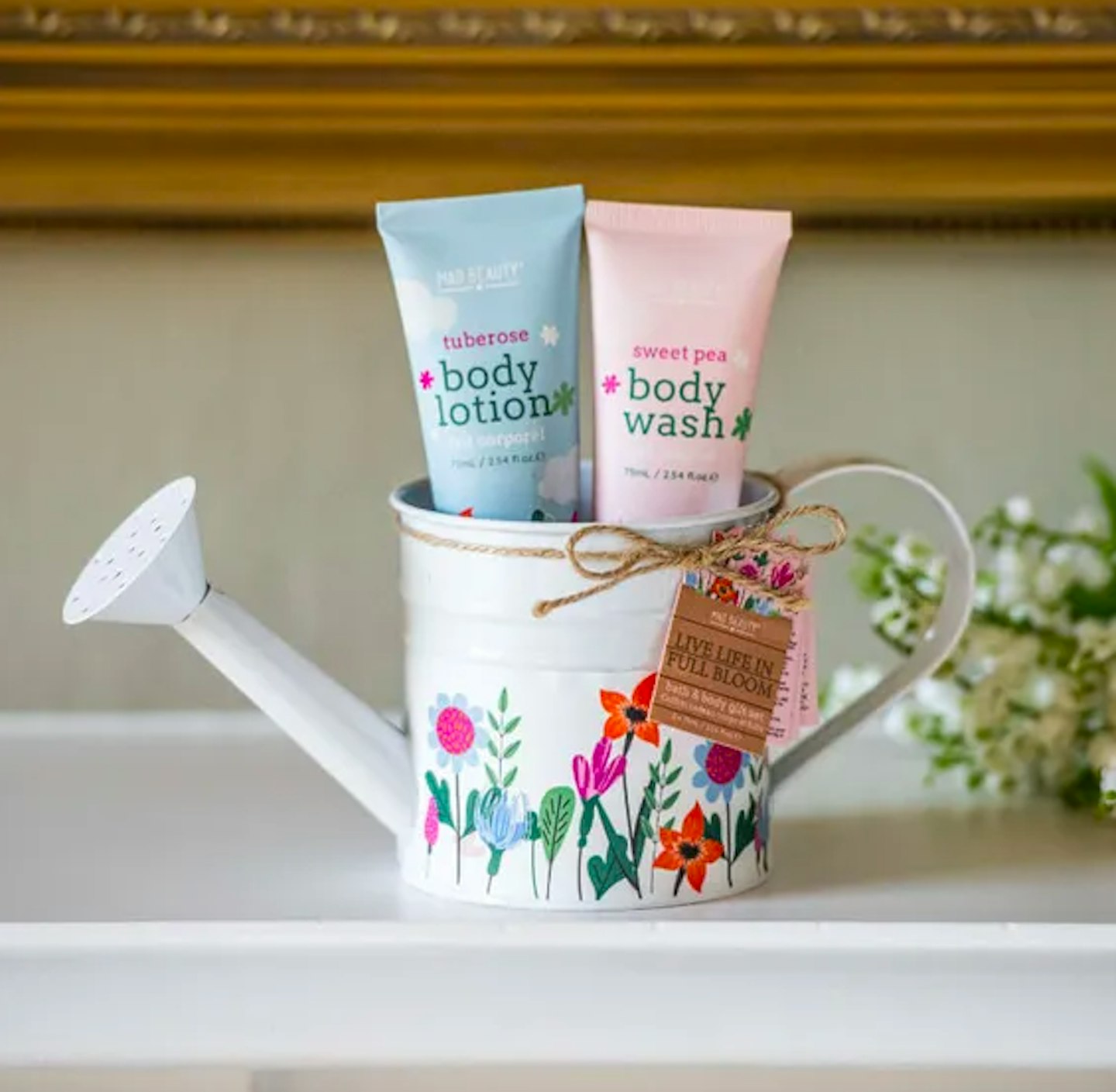 In Full Bloom Watering Can Gift Set