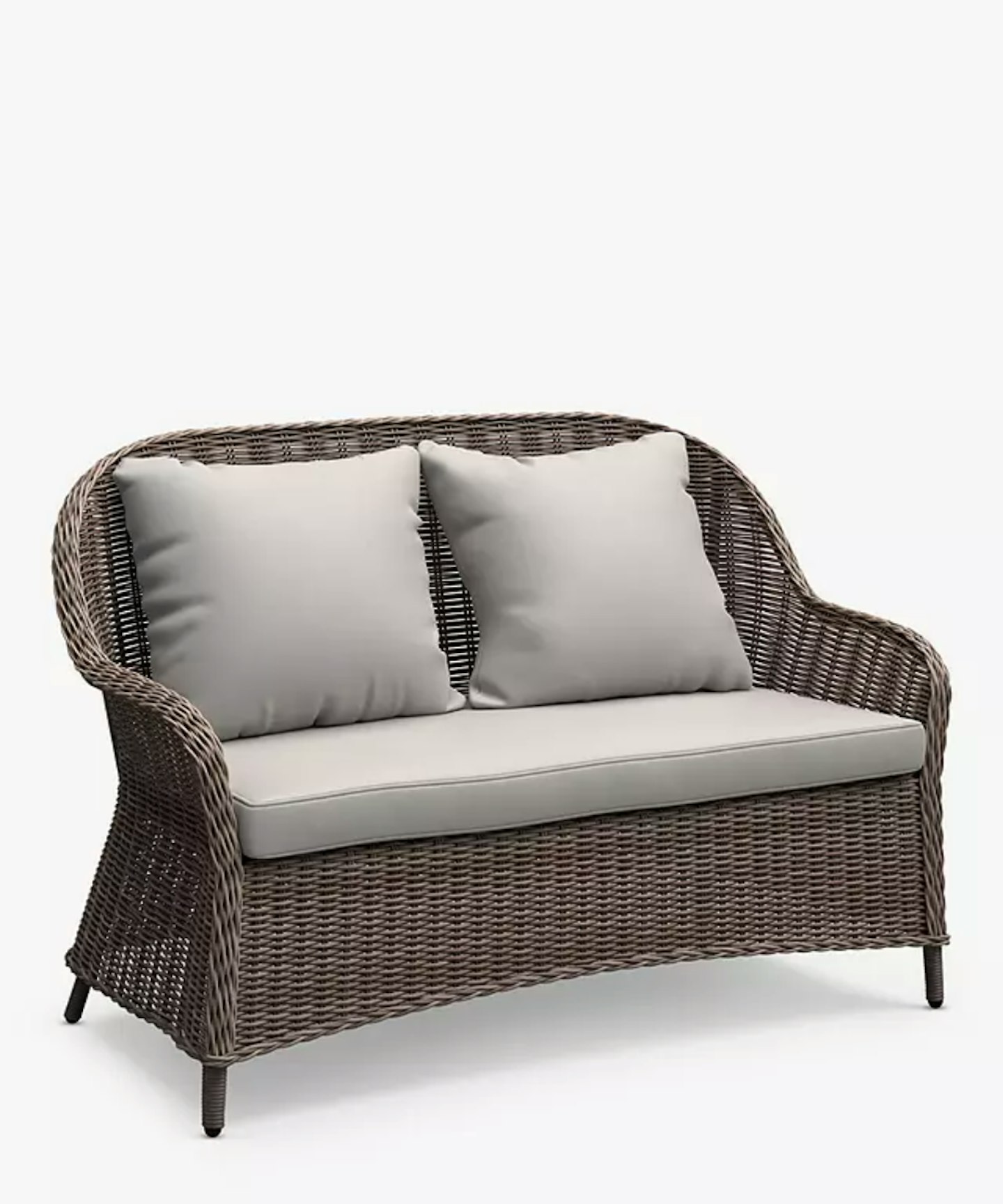 John Lewis & Partners Rye 2-Seat Garden Sofa, Natural