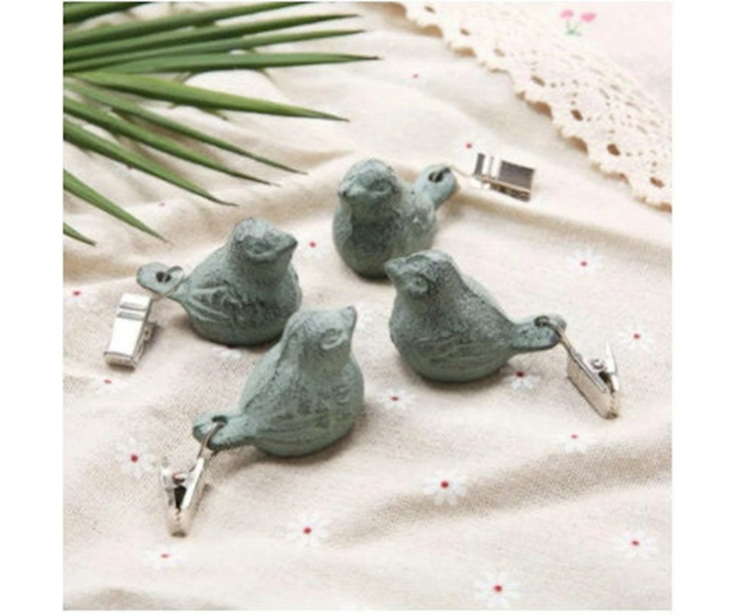 Cast Iron Birds Tablecloth Weights