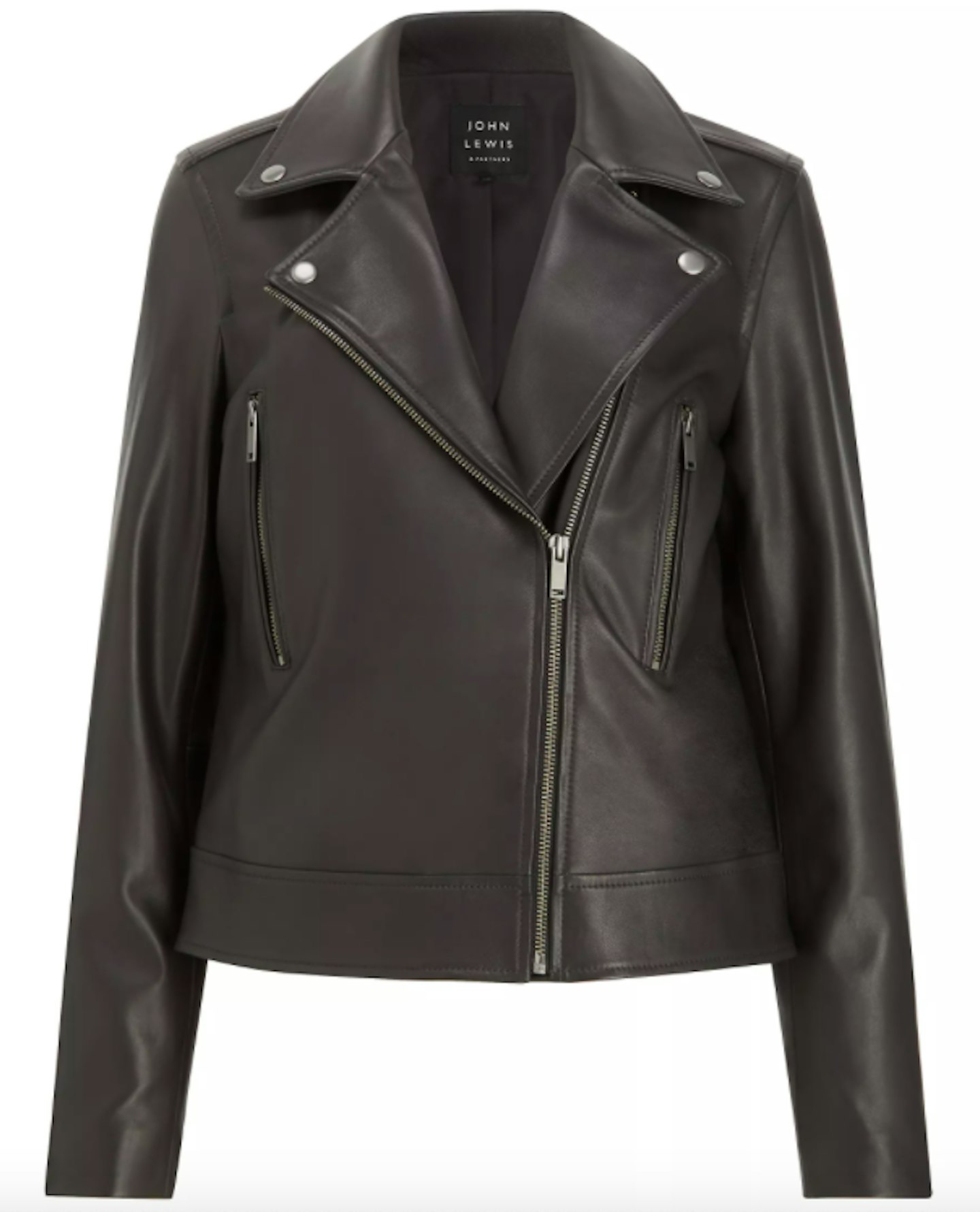 John Lewis & Partners, Leather Biker Jacket, £149
