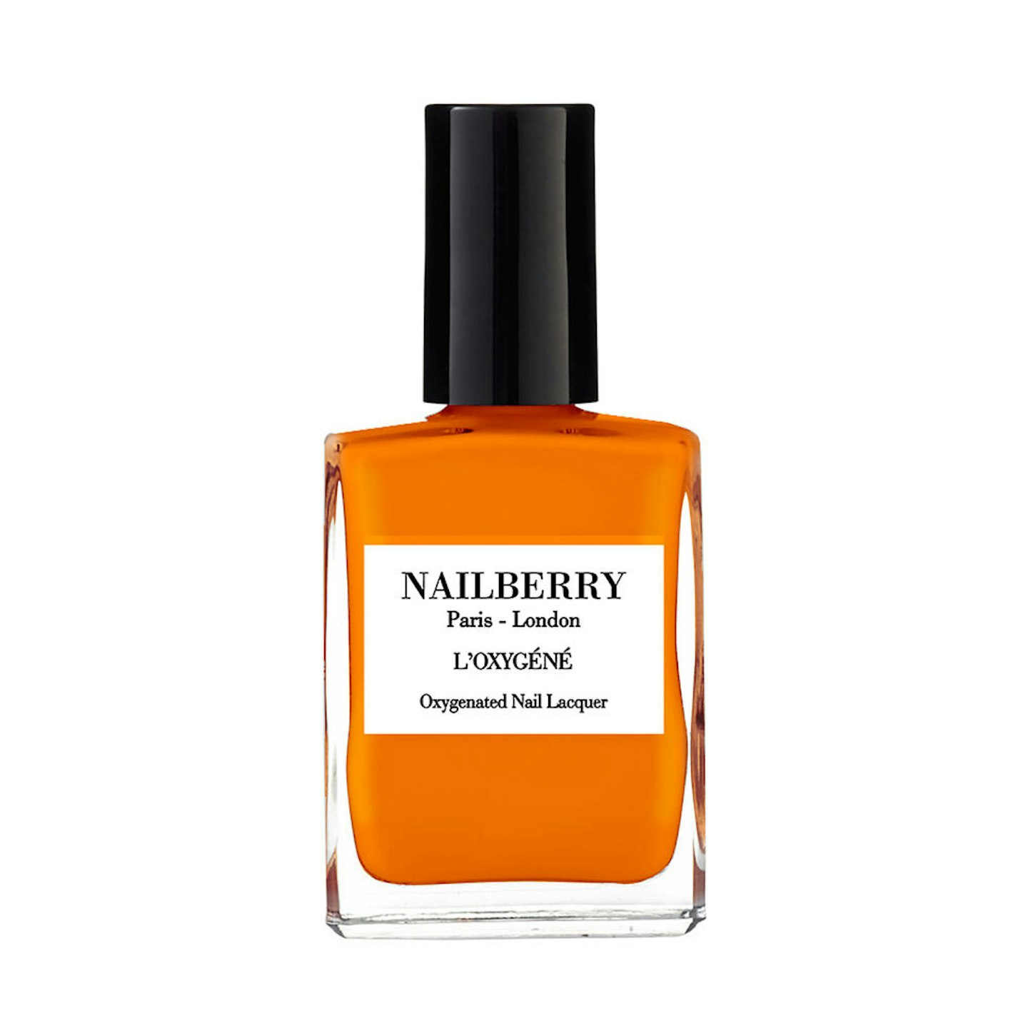 Nailberry orange nail polish