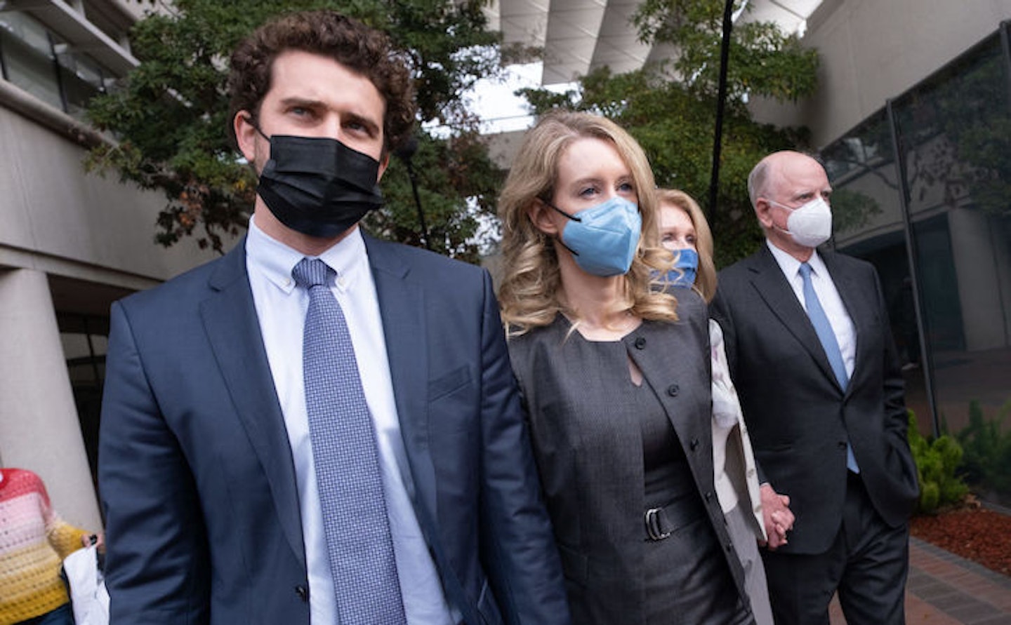 Elizabeth Holmes and Billy Evans
