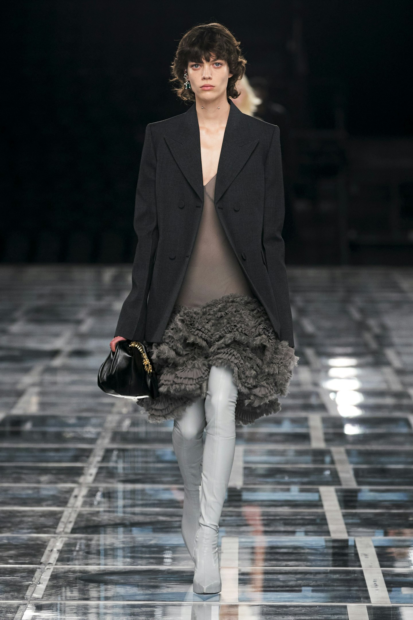 Victoria Beckham Launches A Bag Collection At Paris Fashion Week