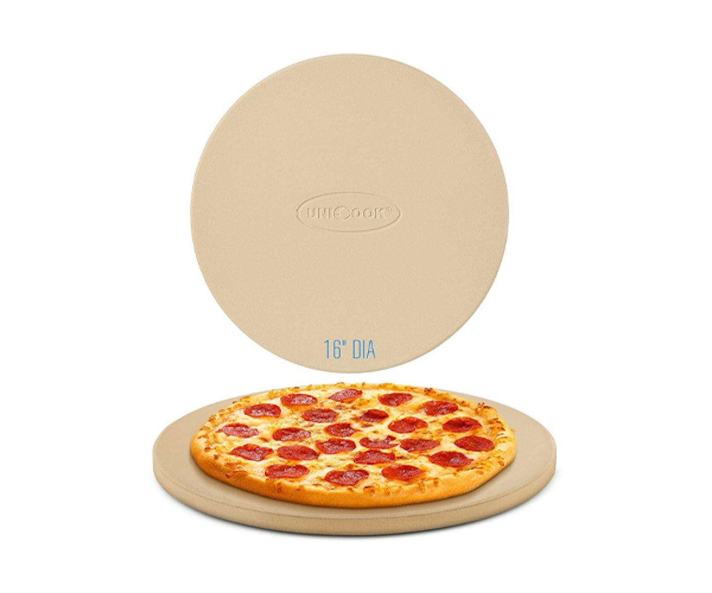 Unicook Pizza Stone, Large Cordierite Baking Stone
