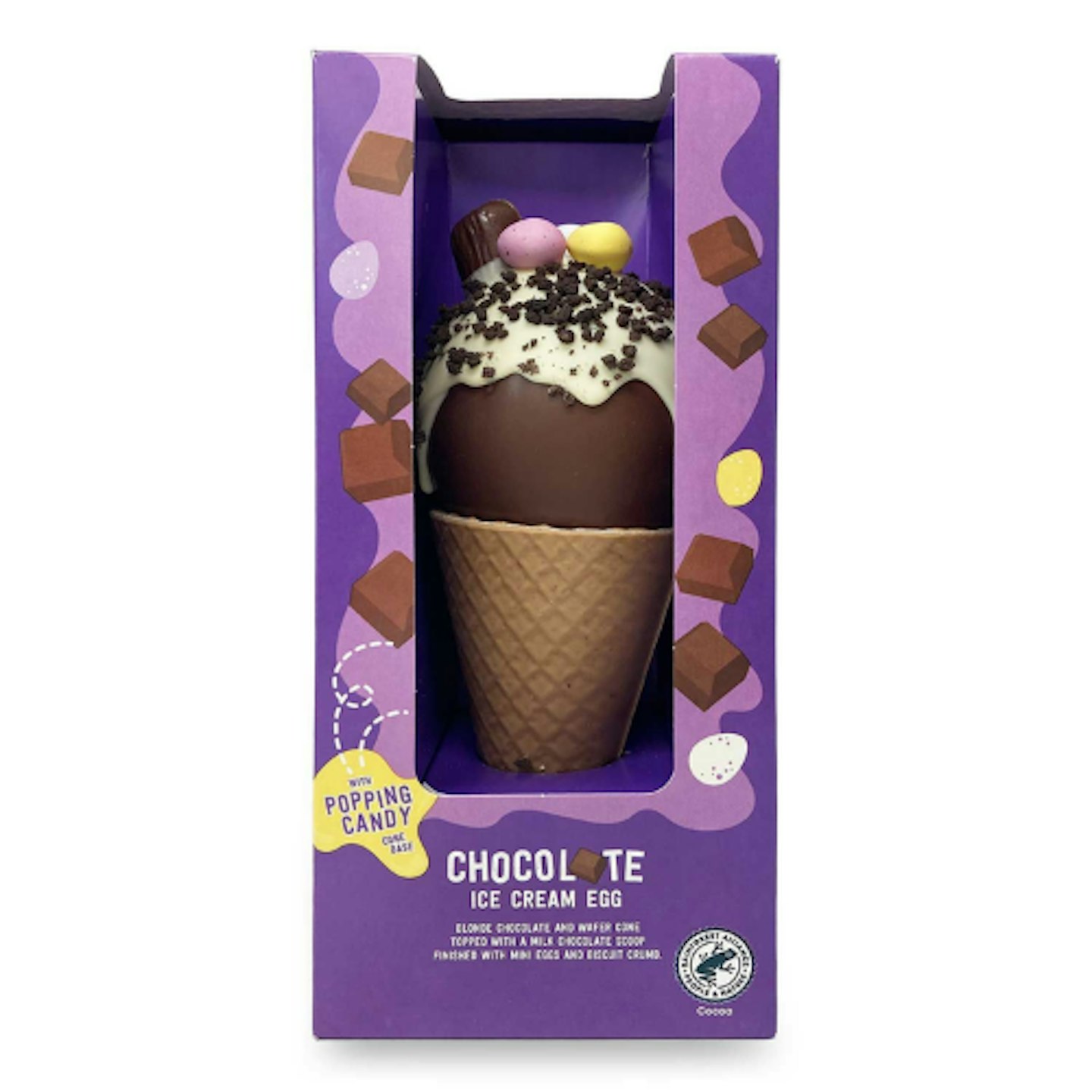 Dairyfine Chocolate Ice Cream Egg 215g