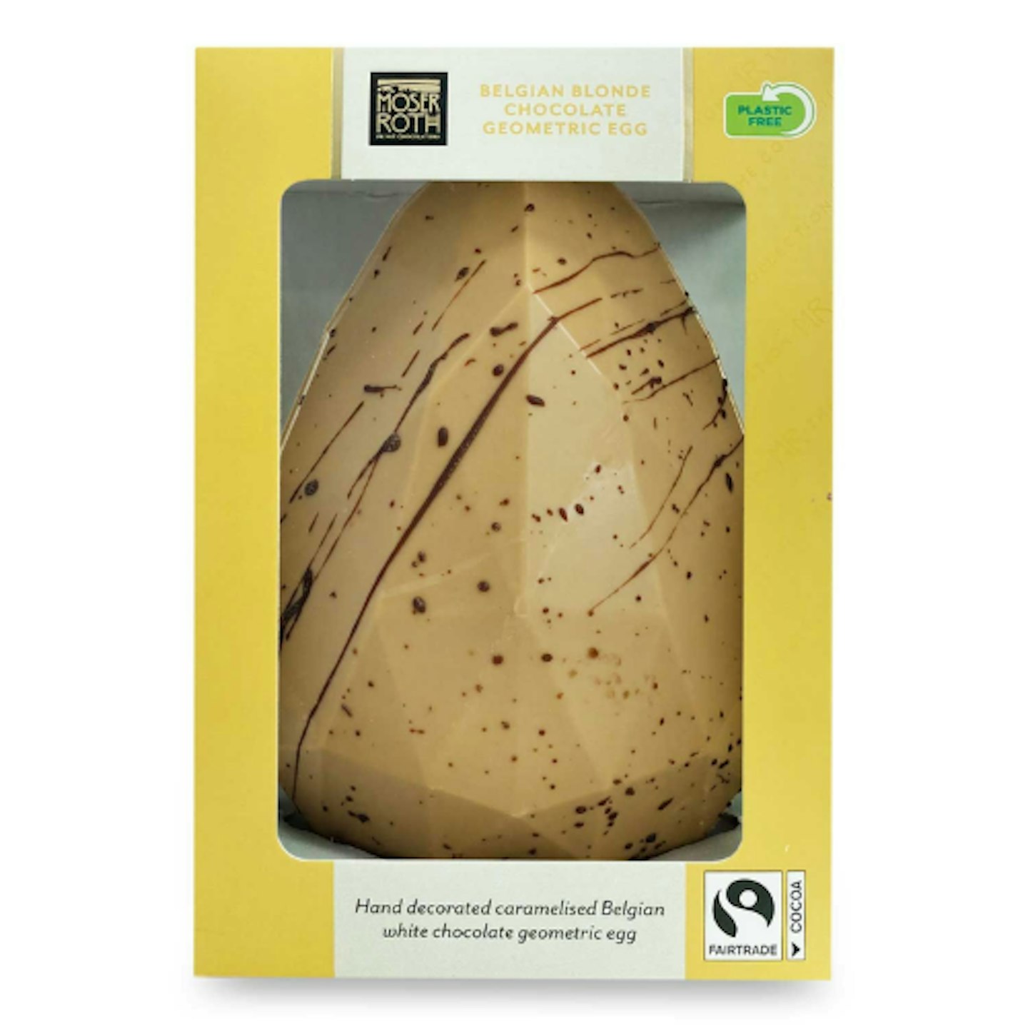 Moser Roth Blonde Chocolate Geometric Egg 120g