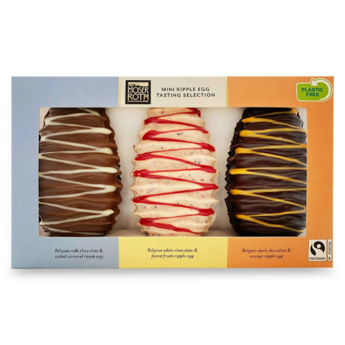 Moser Roth Mini Ripple Egg Tasting Selection 225g