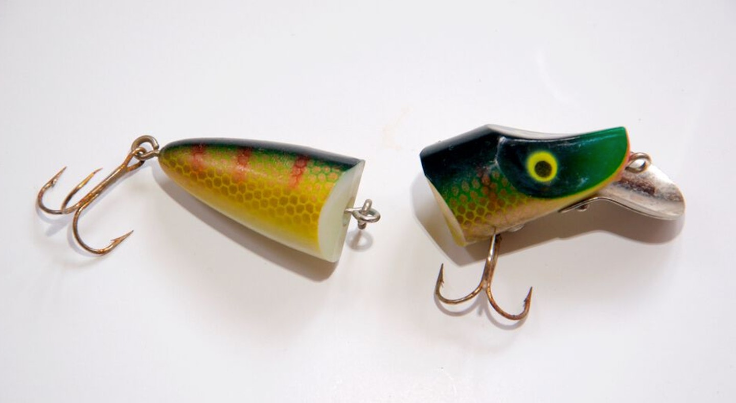 Jointed lures from the 1980s were liable to break