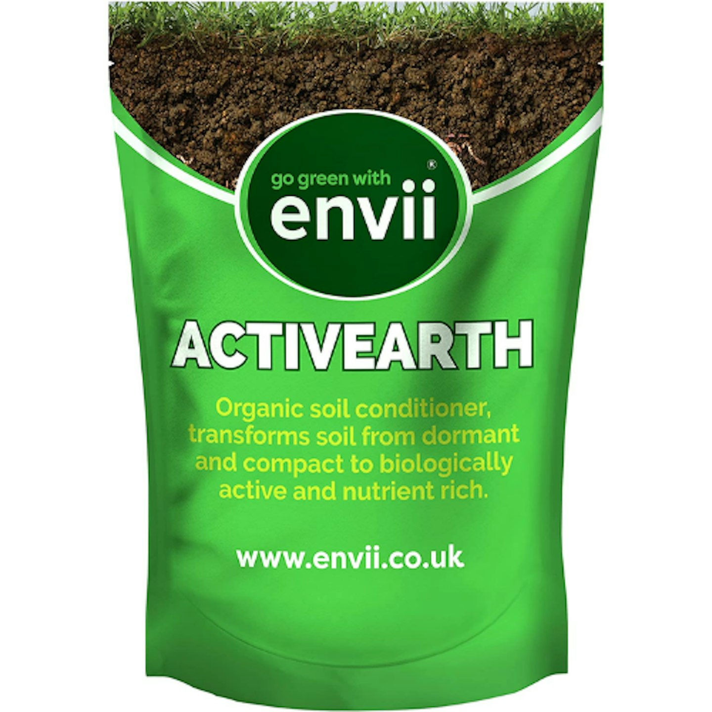 envii Activearth Organic Soil Conditioner Improver, 1.2kg