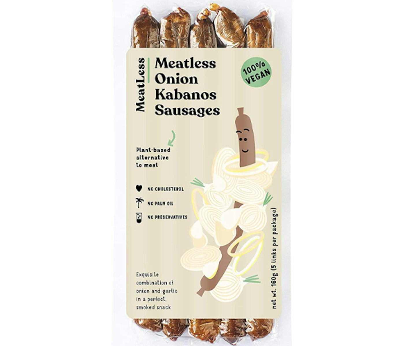 MeatLess Onion Kabanos Sausage