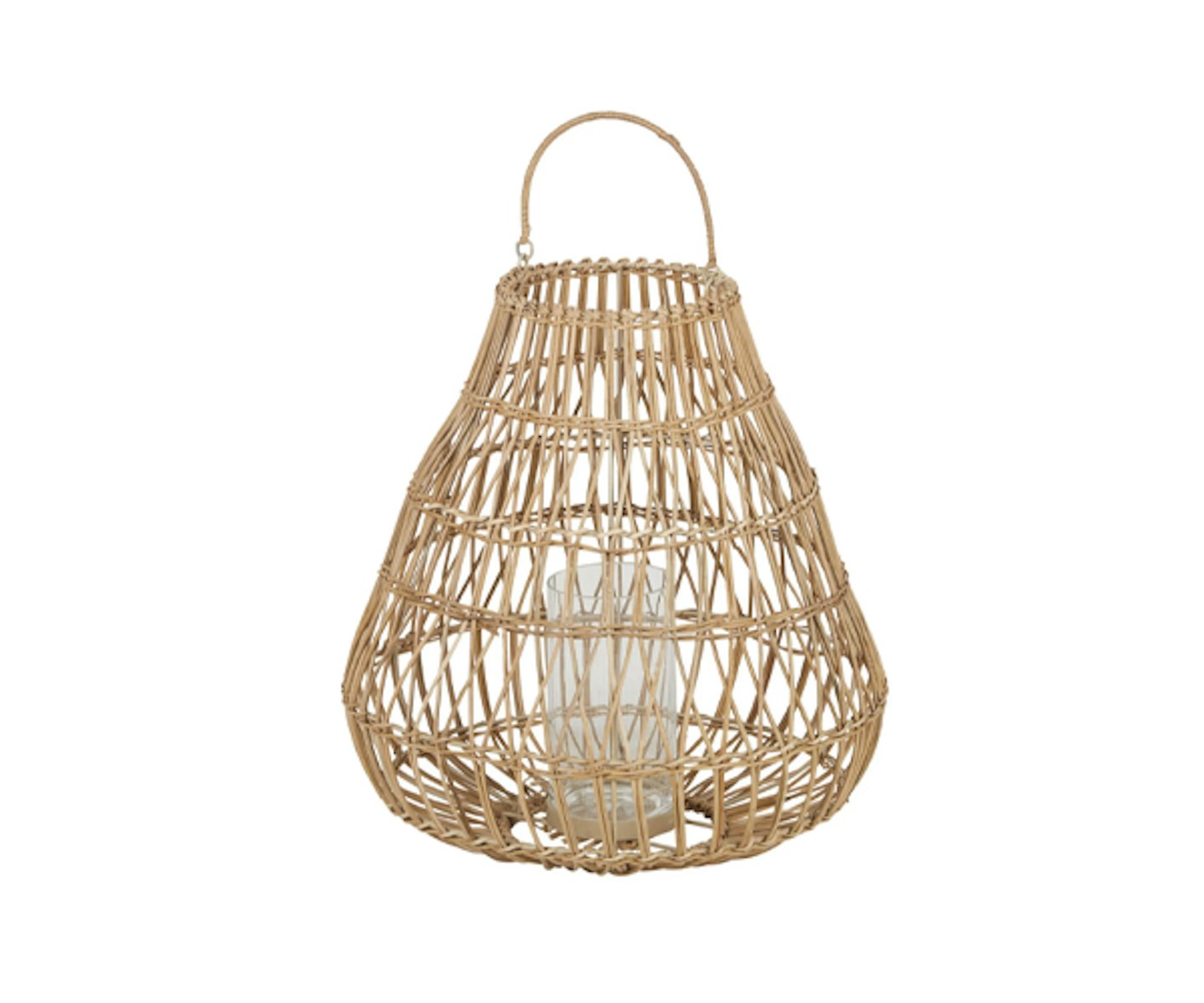 OUALIDIA Brown rattan tealight