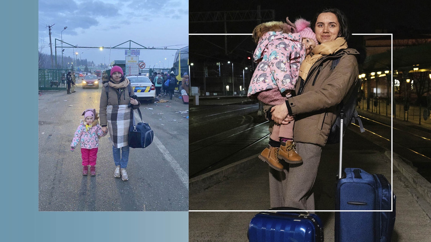 The picture of refugee Sofia and her daughter that went viral