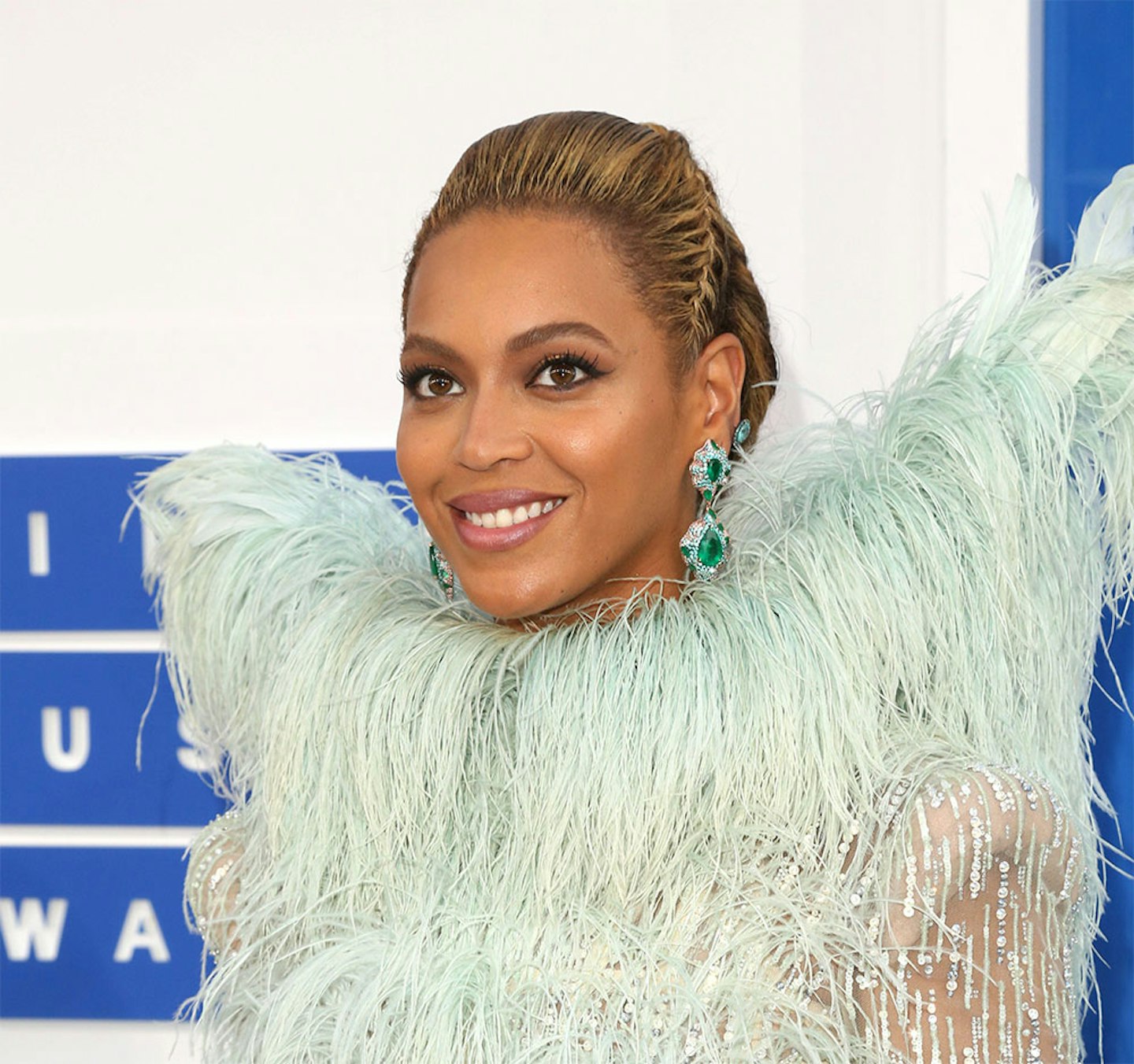Beyonce arrives at the 2016 MTV Video Music Awards
