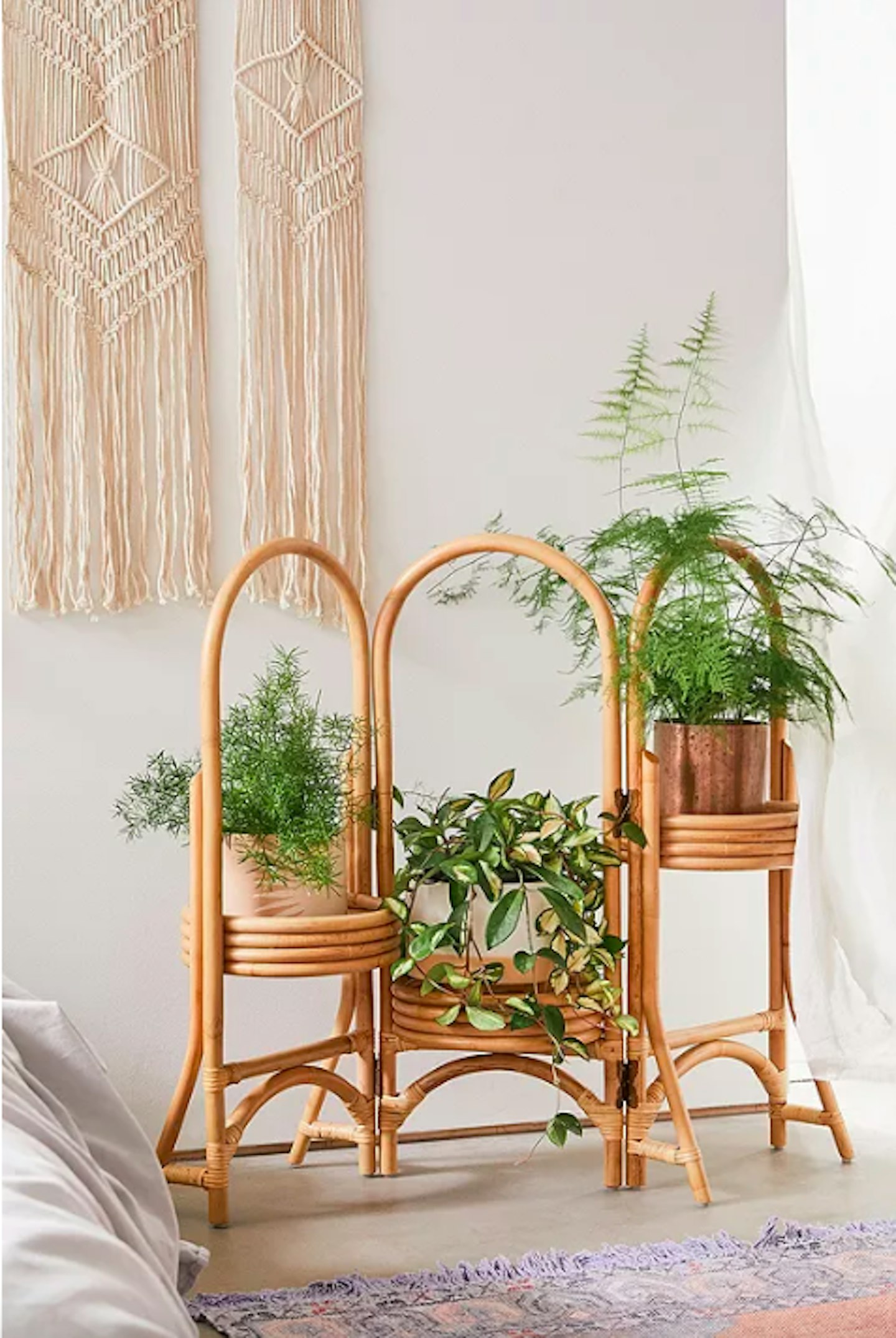 Urban Outfitters, Rattan Plant Stand, £89