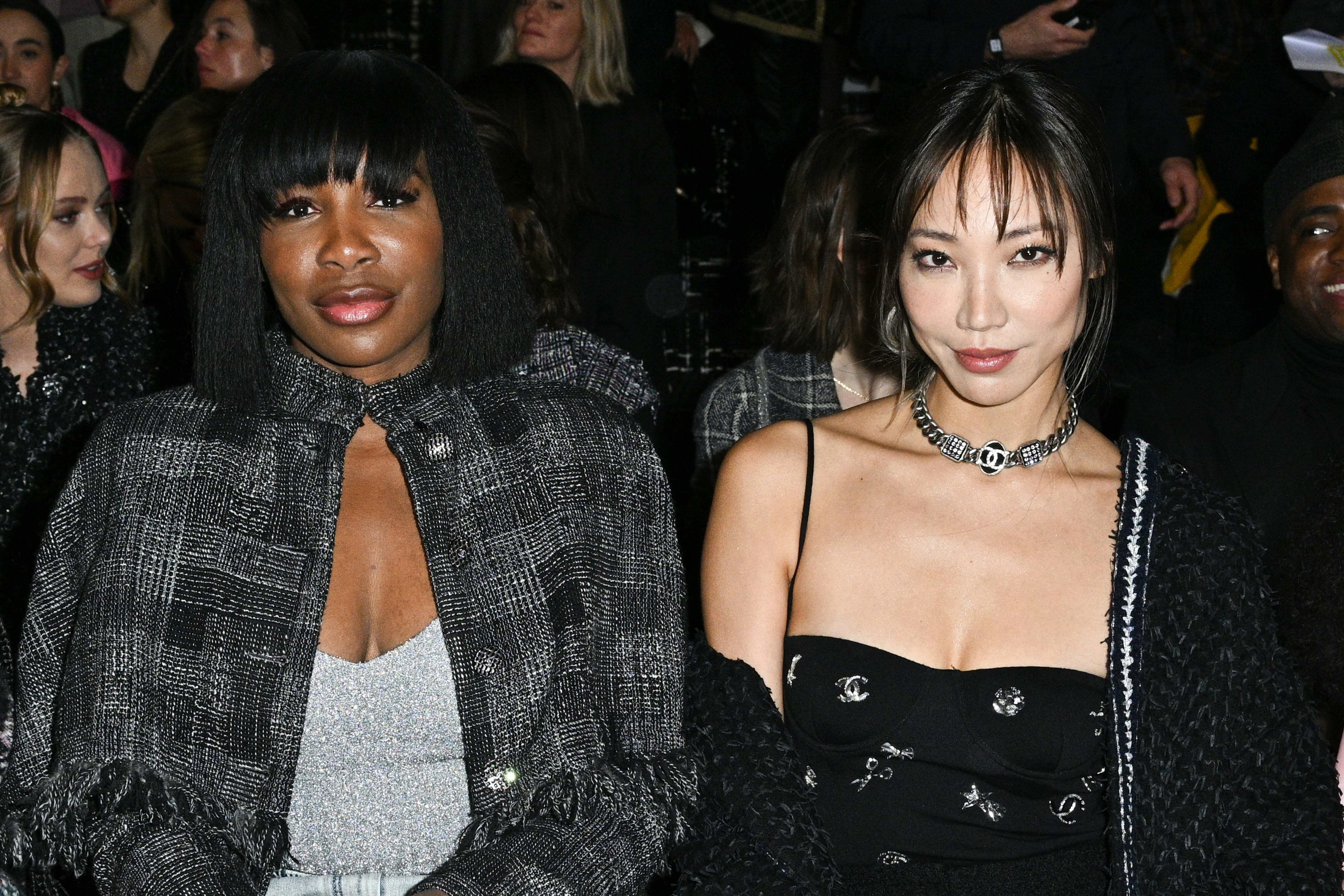 Spotted at Paris Fashion Week: Blackpink's Jisoo and Jennie, Squid