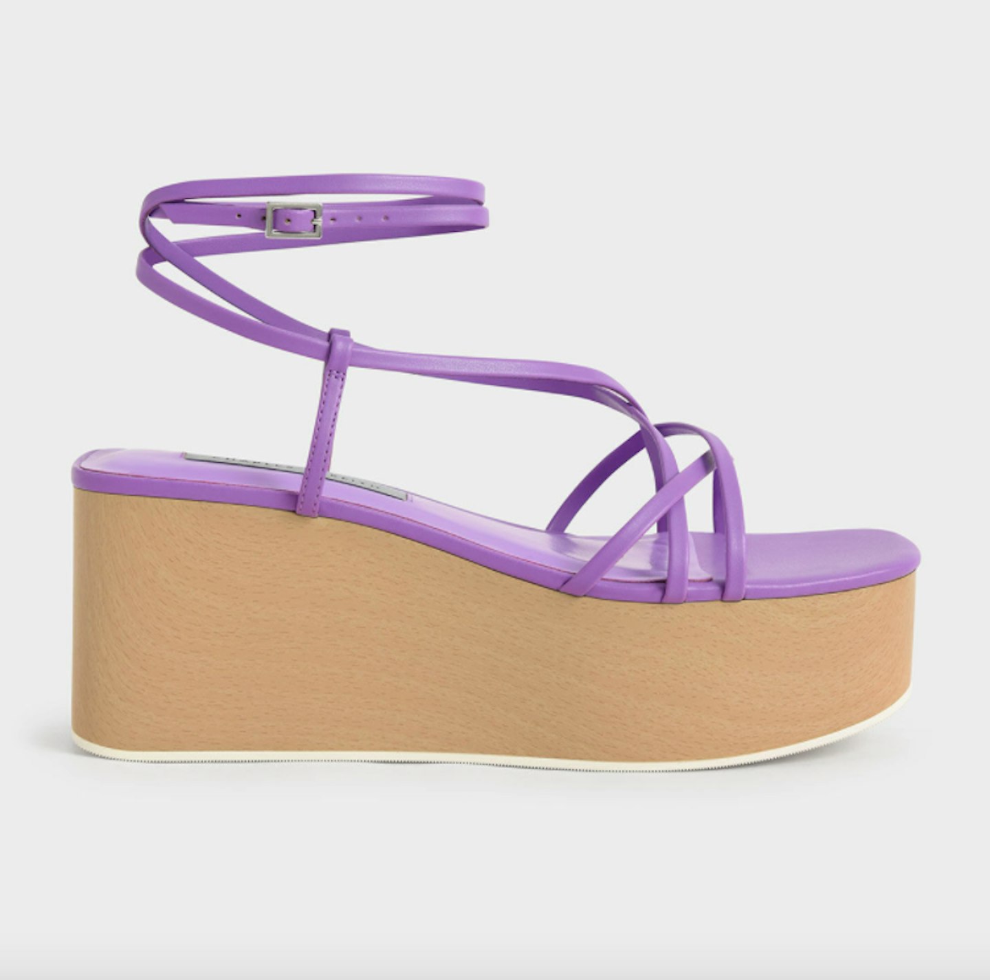 Charles & Keith, Ankle Strap Sandals Platform Wedges, £59