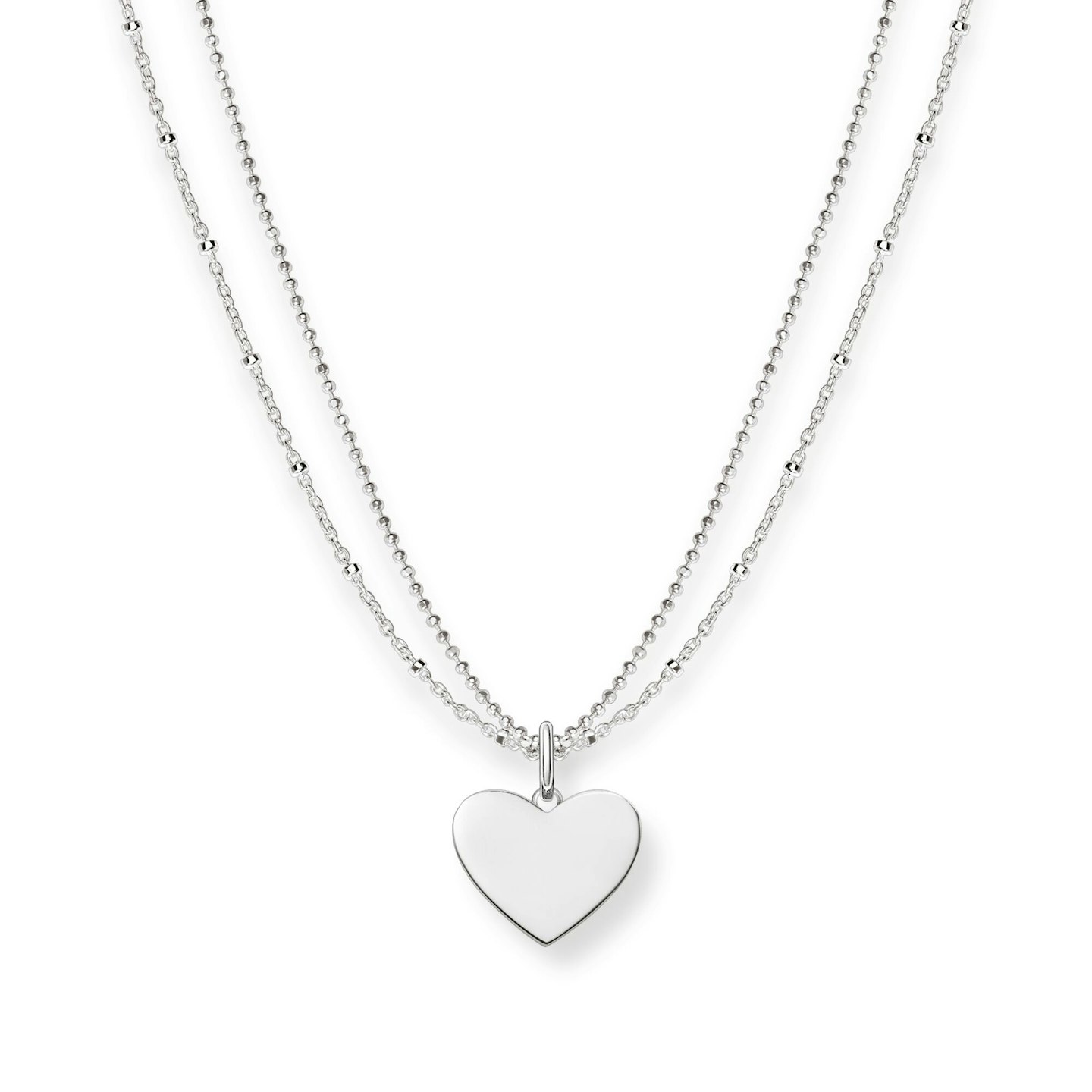 Silver Heart Necklace, £98