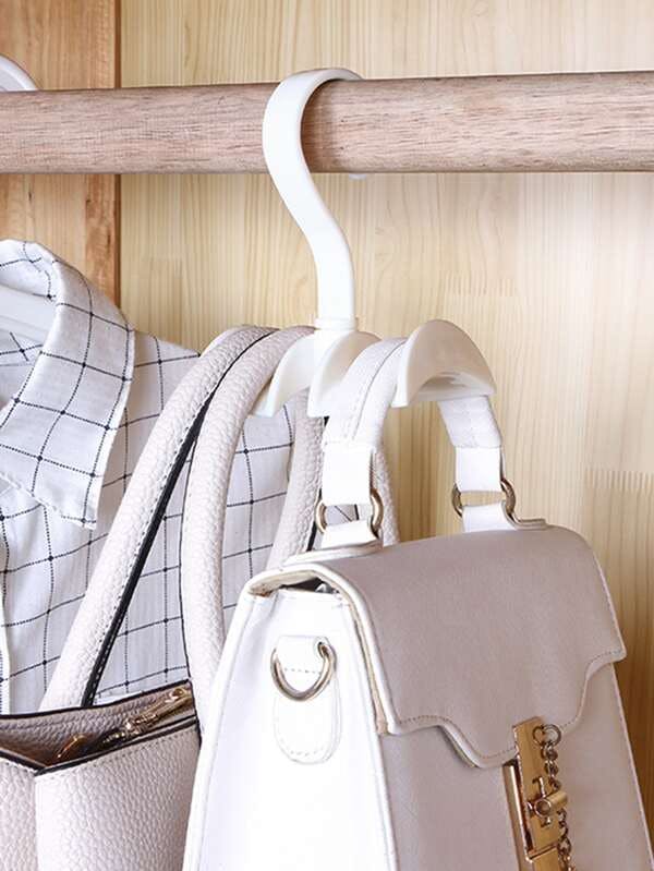 20 Pack Purse Hanger for Closet, Unique Twist Design Bag Hanger Purse Hooks,  Purse Organizer Hooks for Closet, S Hooks for Hanging Handbags Purses  Clothes Belts (Black): Buy Online at Best Price