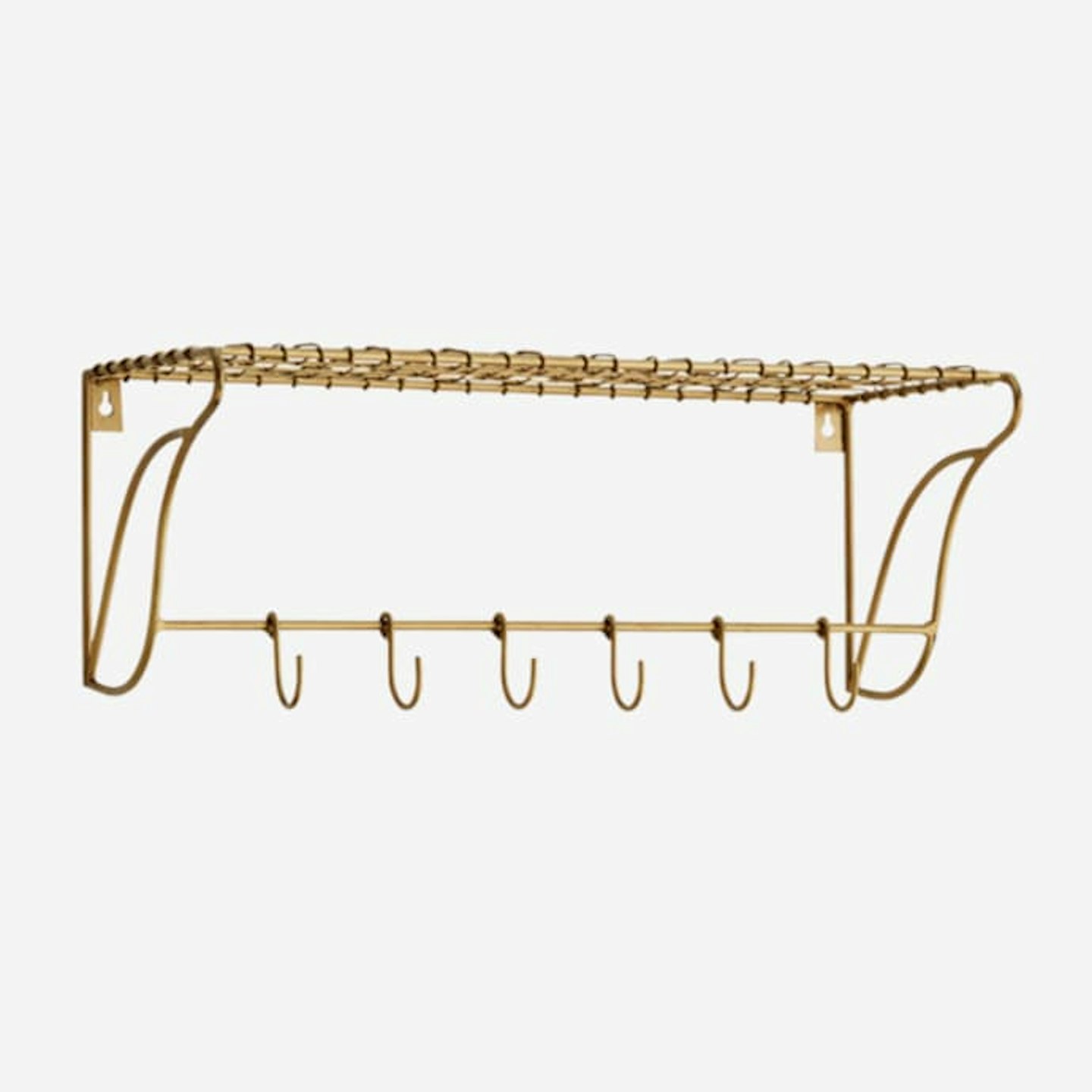 Trouva, Shelf W Hooks, £39
