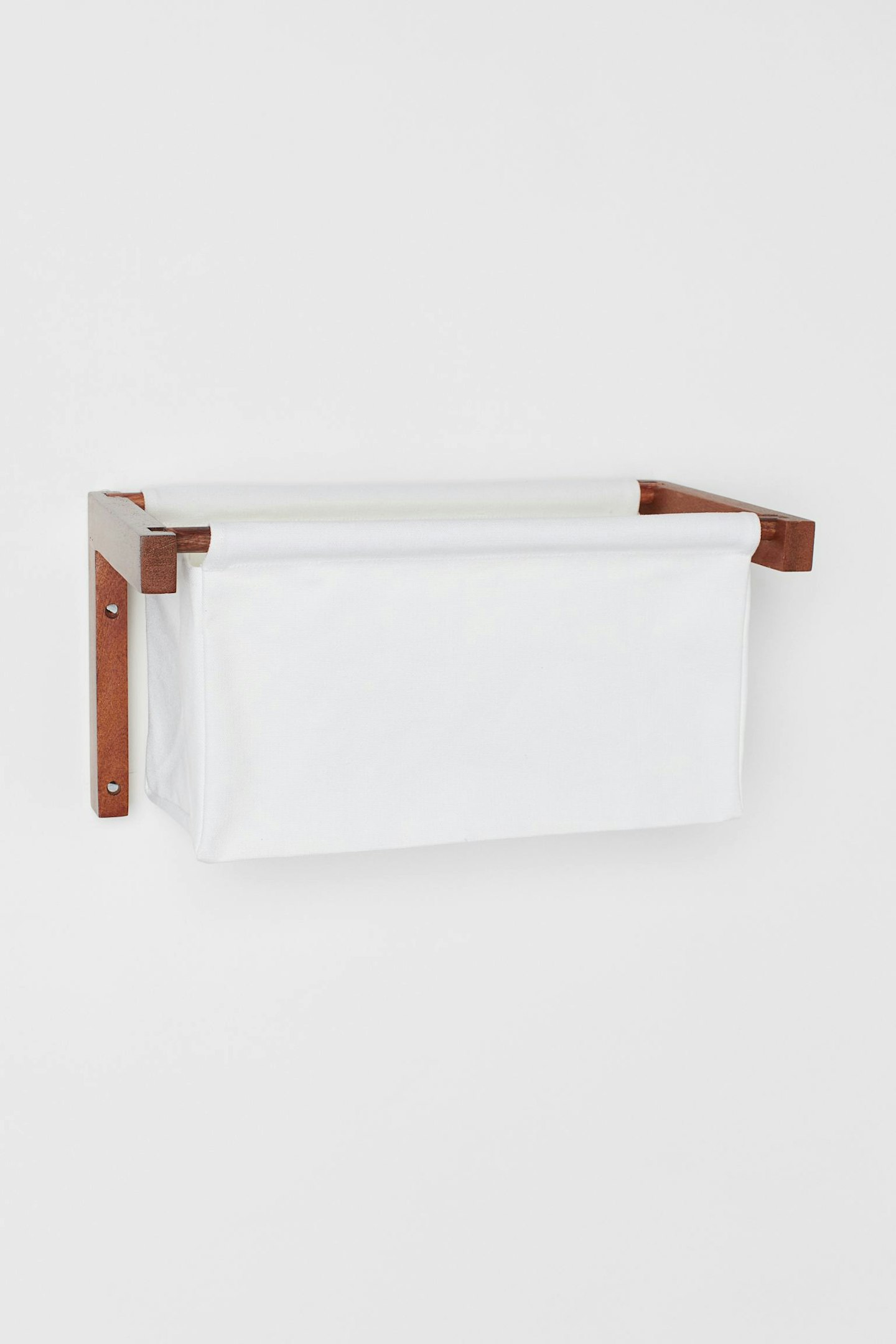 H&M, Canvas wall storage basket, £17.99