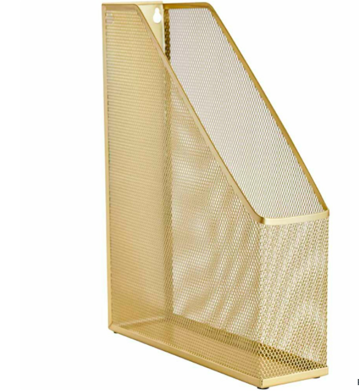 Wilko, Mesh Magazine File Gold, £3.75
