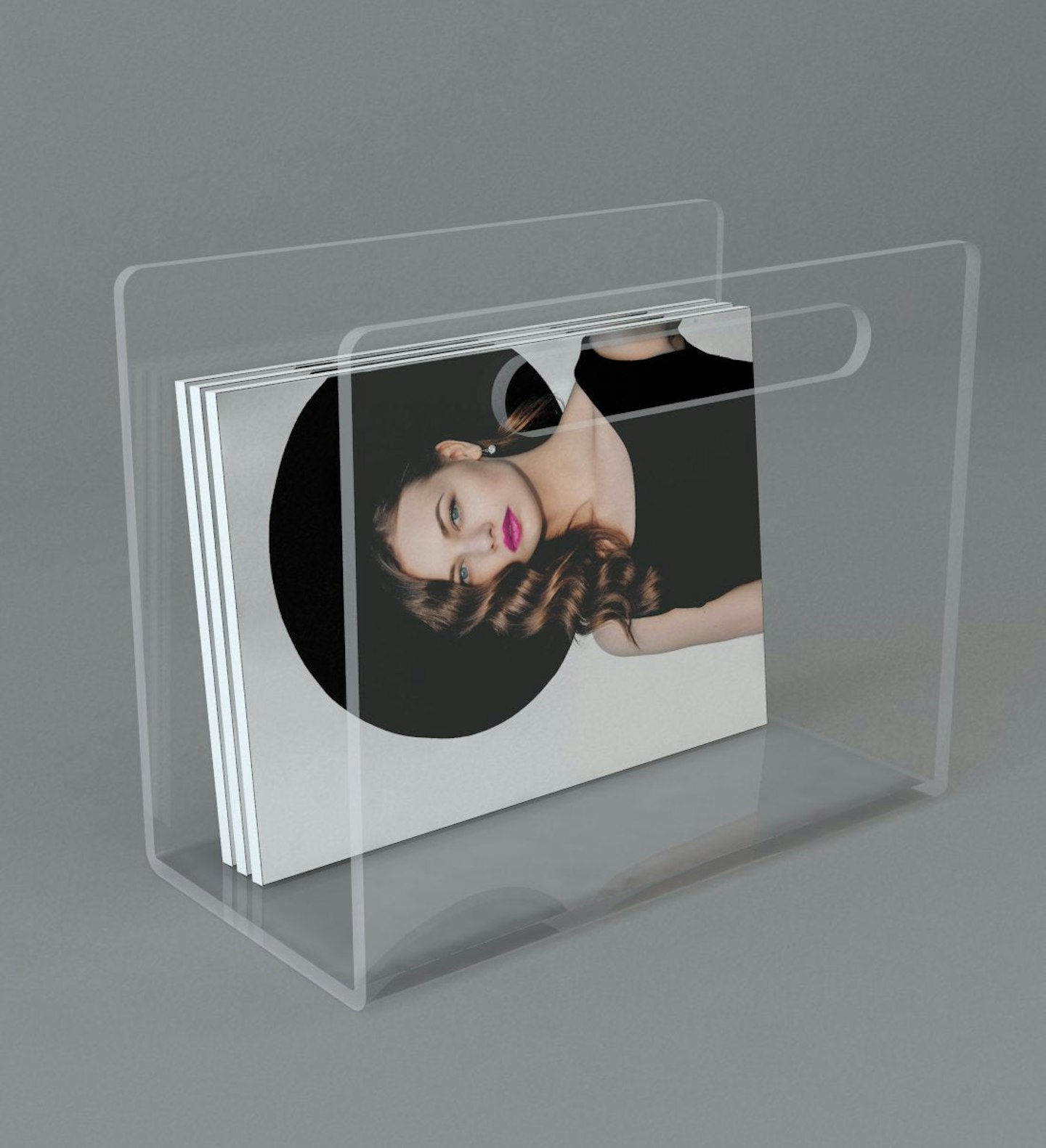 Love It Own It, Acrylic Magazine Rack, £47.75