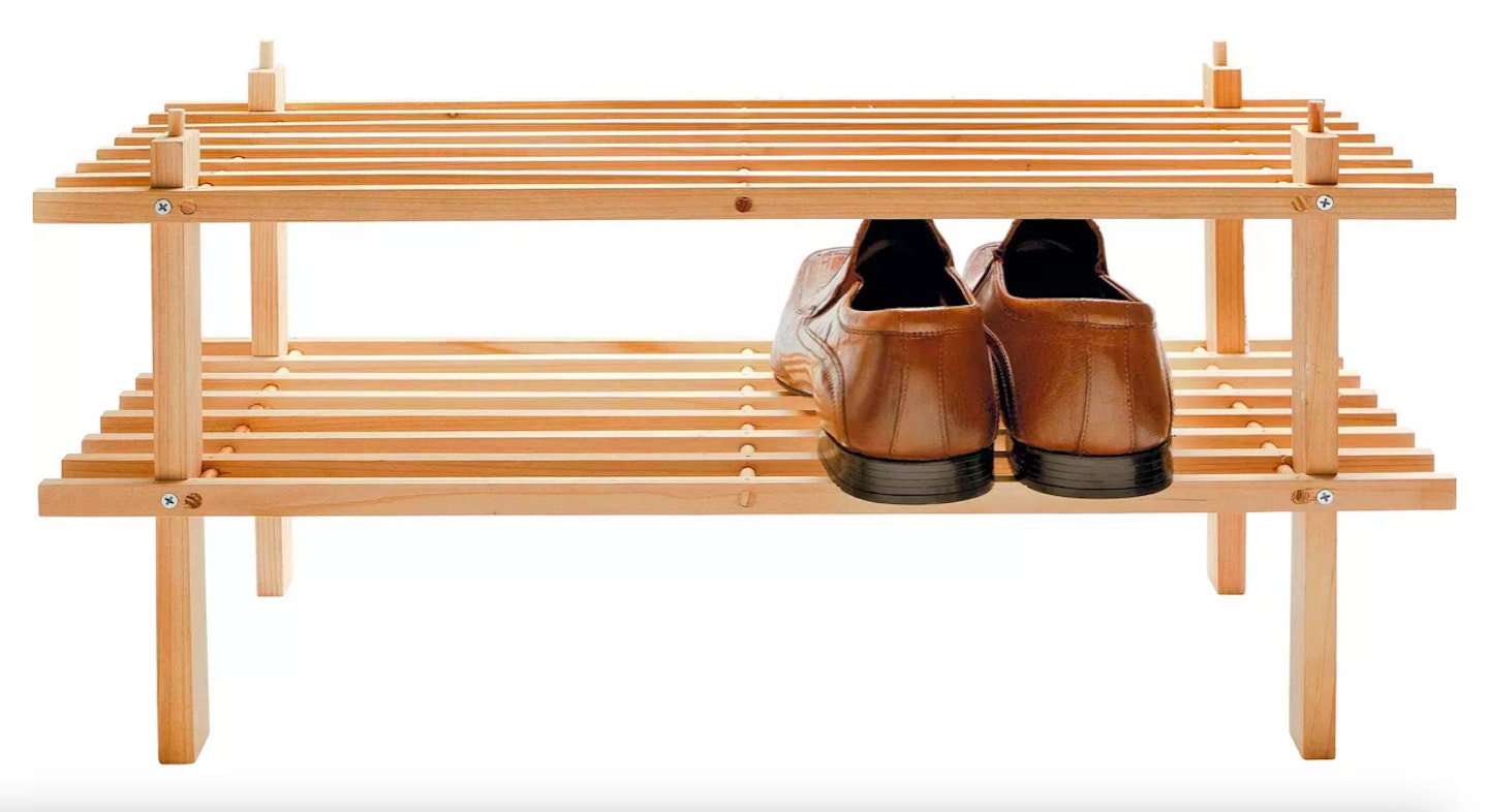 Argos, 2 Shelf Shoe Storage Rack, £8