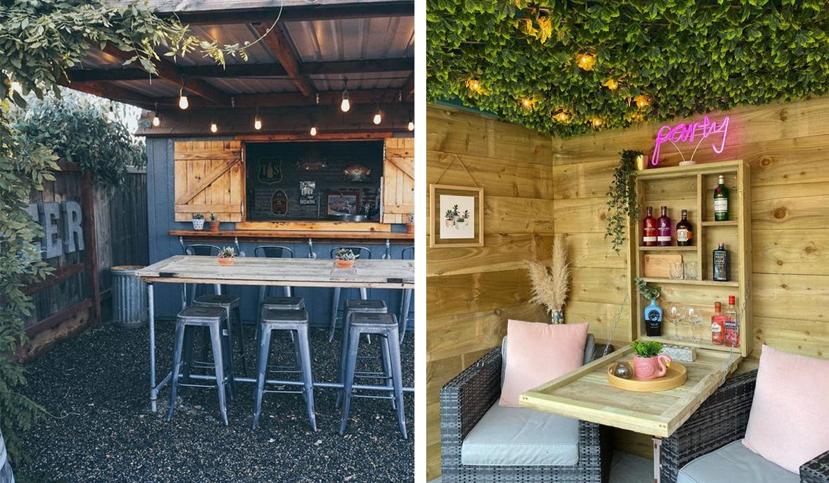 16+ Outdoor Shed Bar Ideas