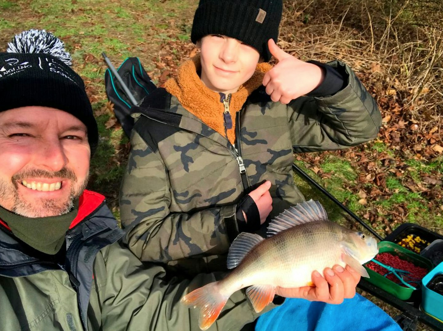 The owner of the pits, Mark Egerton, is an angling coach