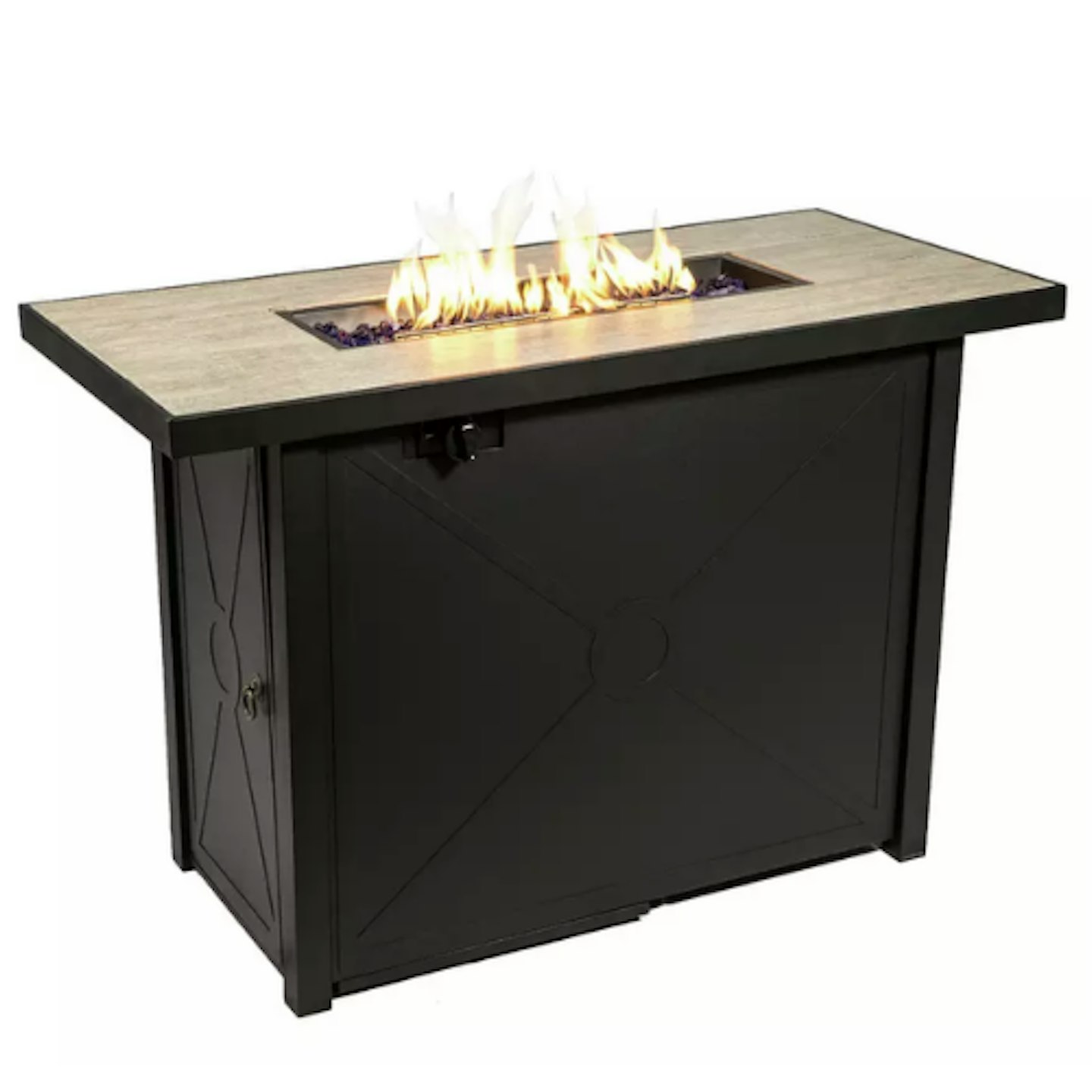 Peaktop HF42191AA UK Gas Fire Pit With Cover
