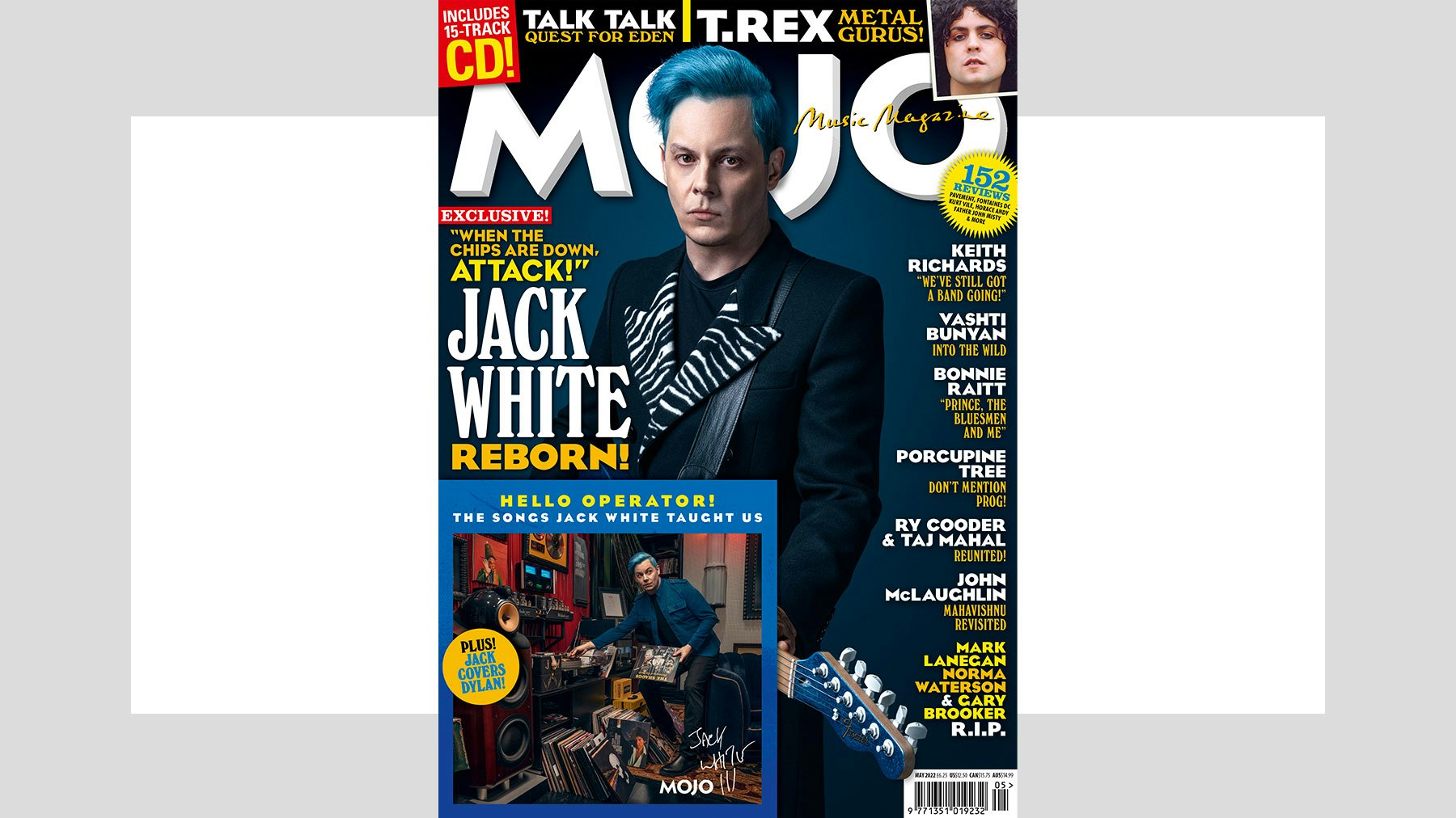 Jack White, Stones, T. Rex, Plus Themed CD In New MOJO Magazine