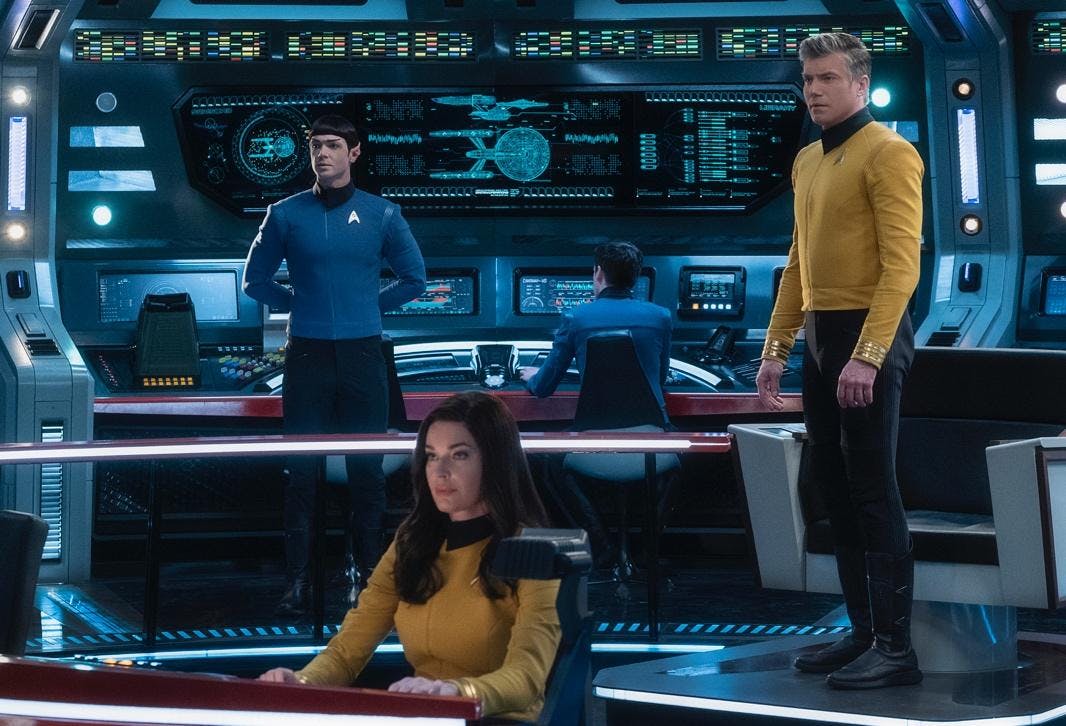 Star Trek Strange New Worlds Trailer Sees Captain Pike And The