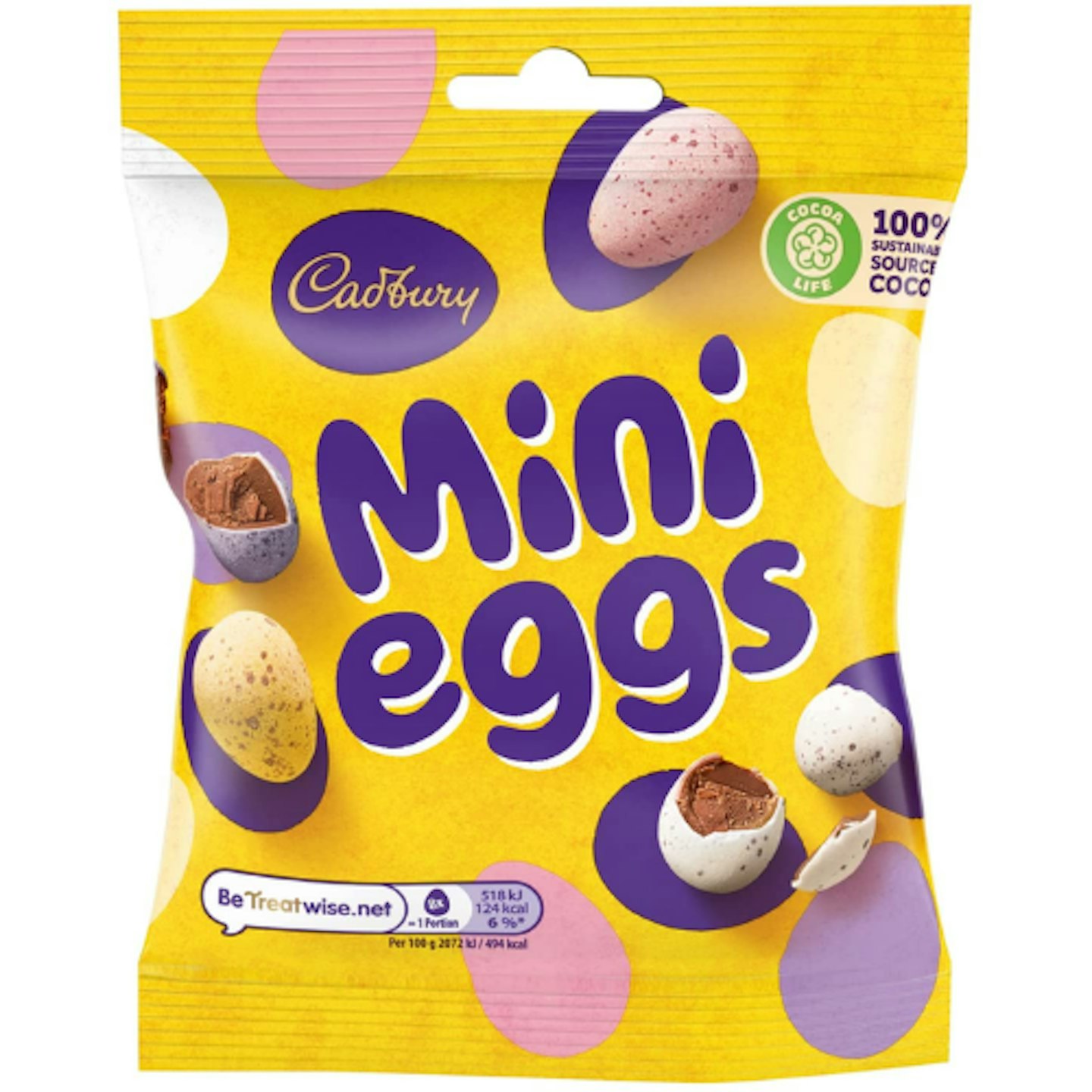 Cadbury Mini Eggs Milk Chocolate Easter Eggs, 80g