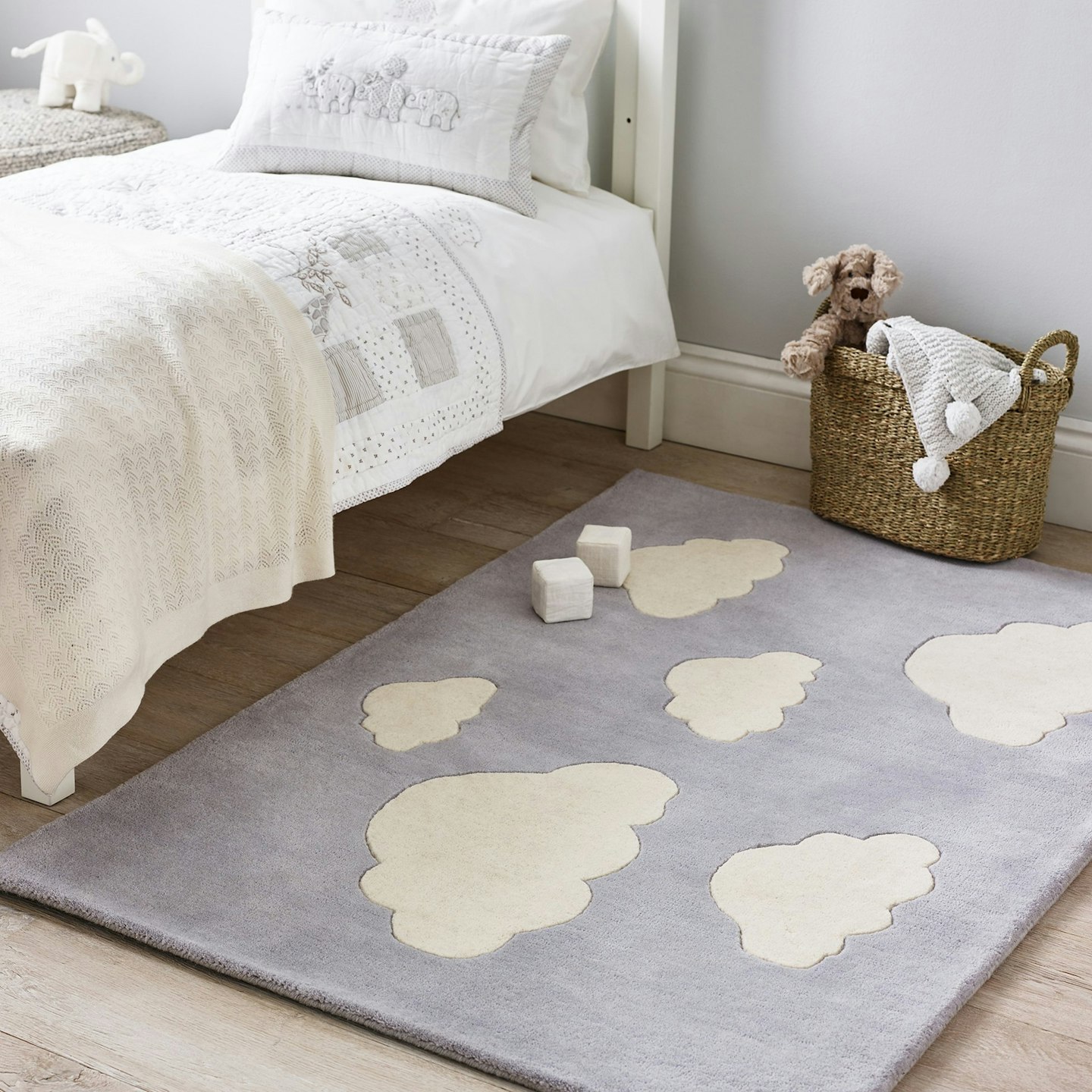 The White Company, Cloud Tufted Rug, £125