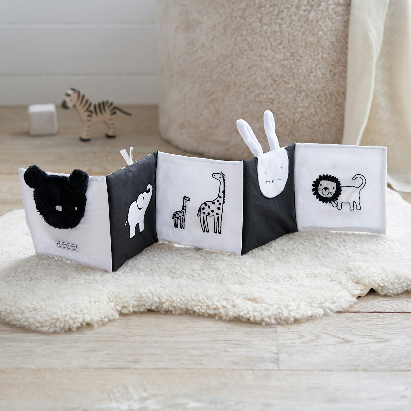 The White Company, My Animal Friends Baby Sensory Book, £16