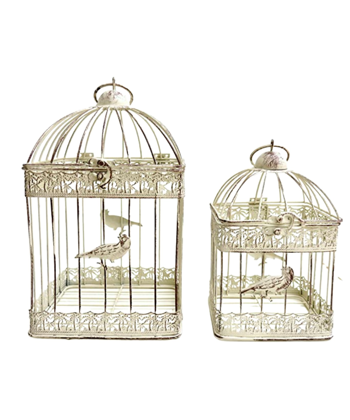 set of 2 Bird Cage