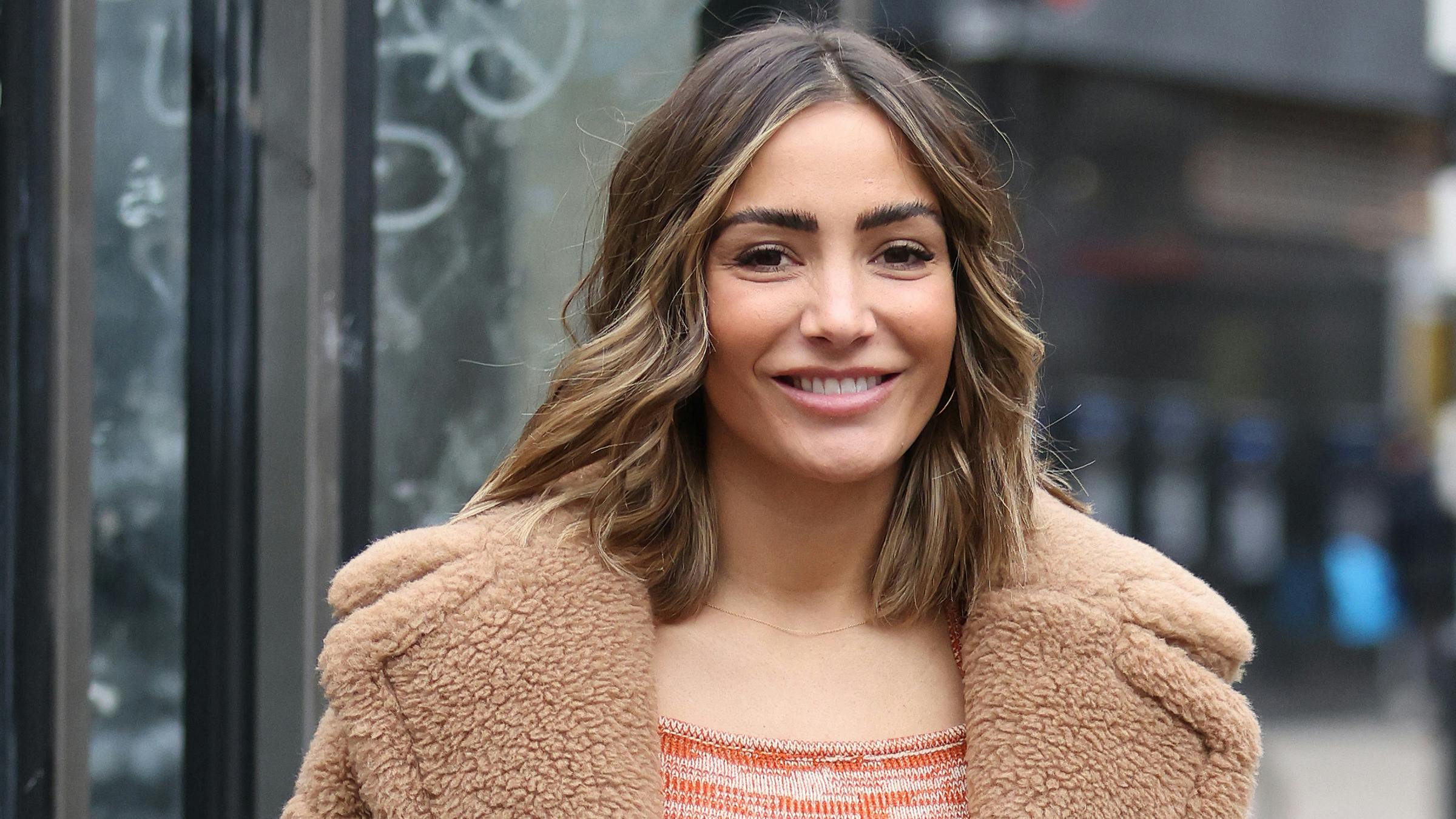 Frankie Bridge reveals her secret for curling midlength hair Closer